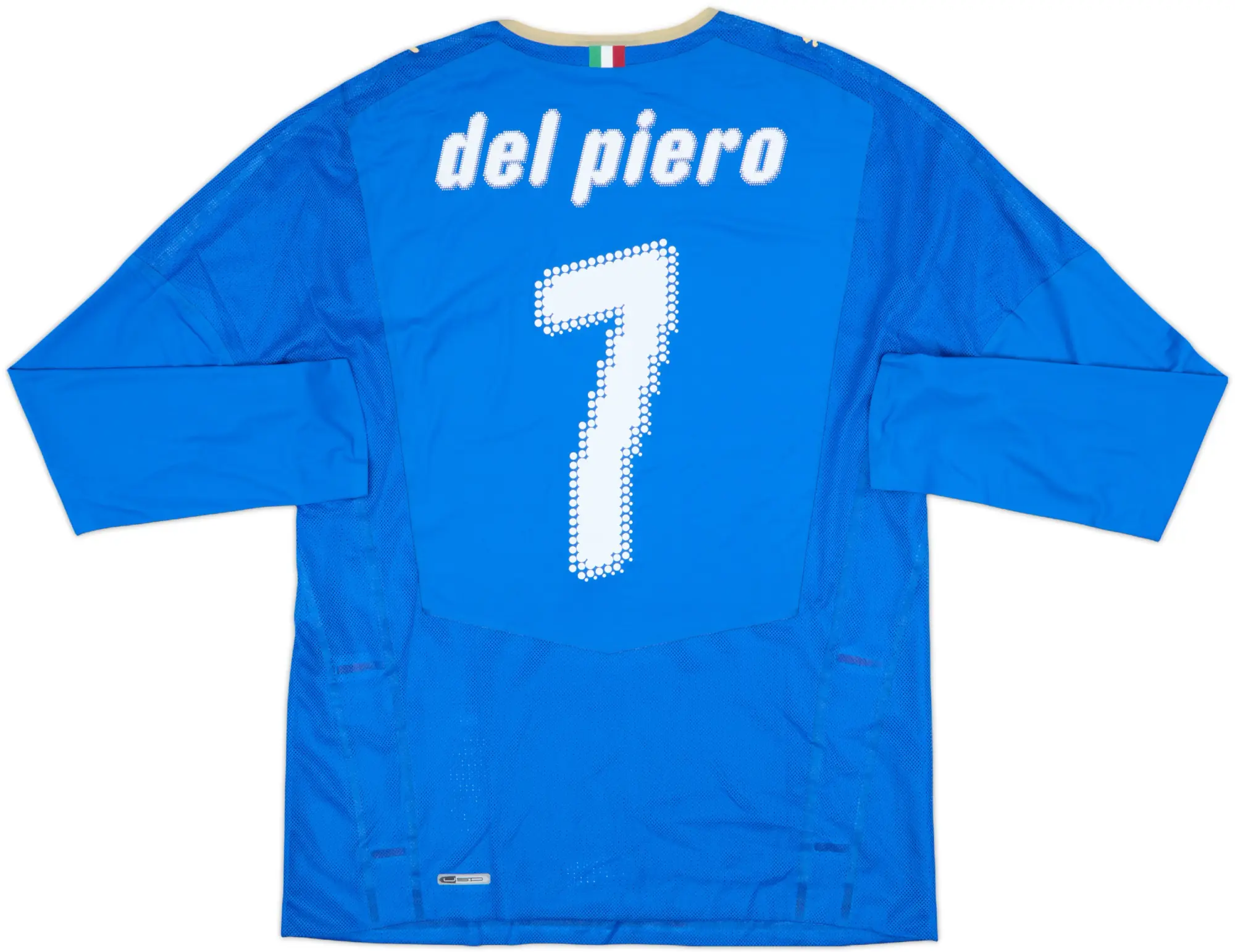 2007-08 Italy Player Issue Home L/S Shirt Del Piero #7 (XL)