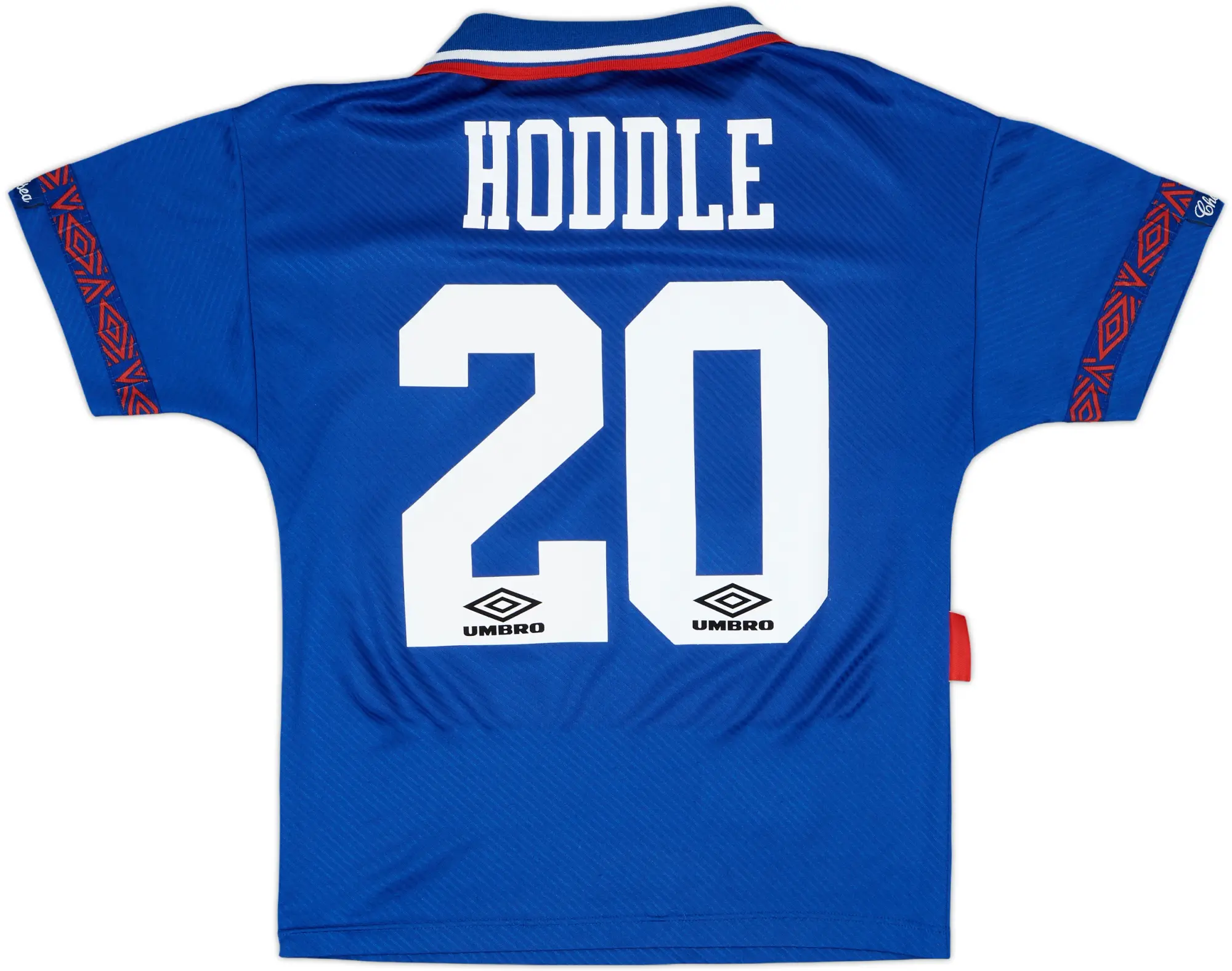 1993-94 Chelsea Home Shirt Hoddle #20 - 7/10 - (S)