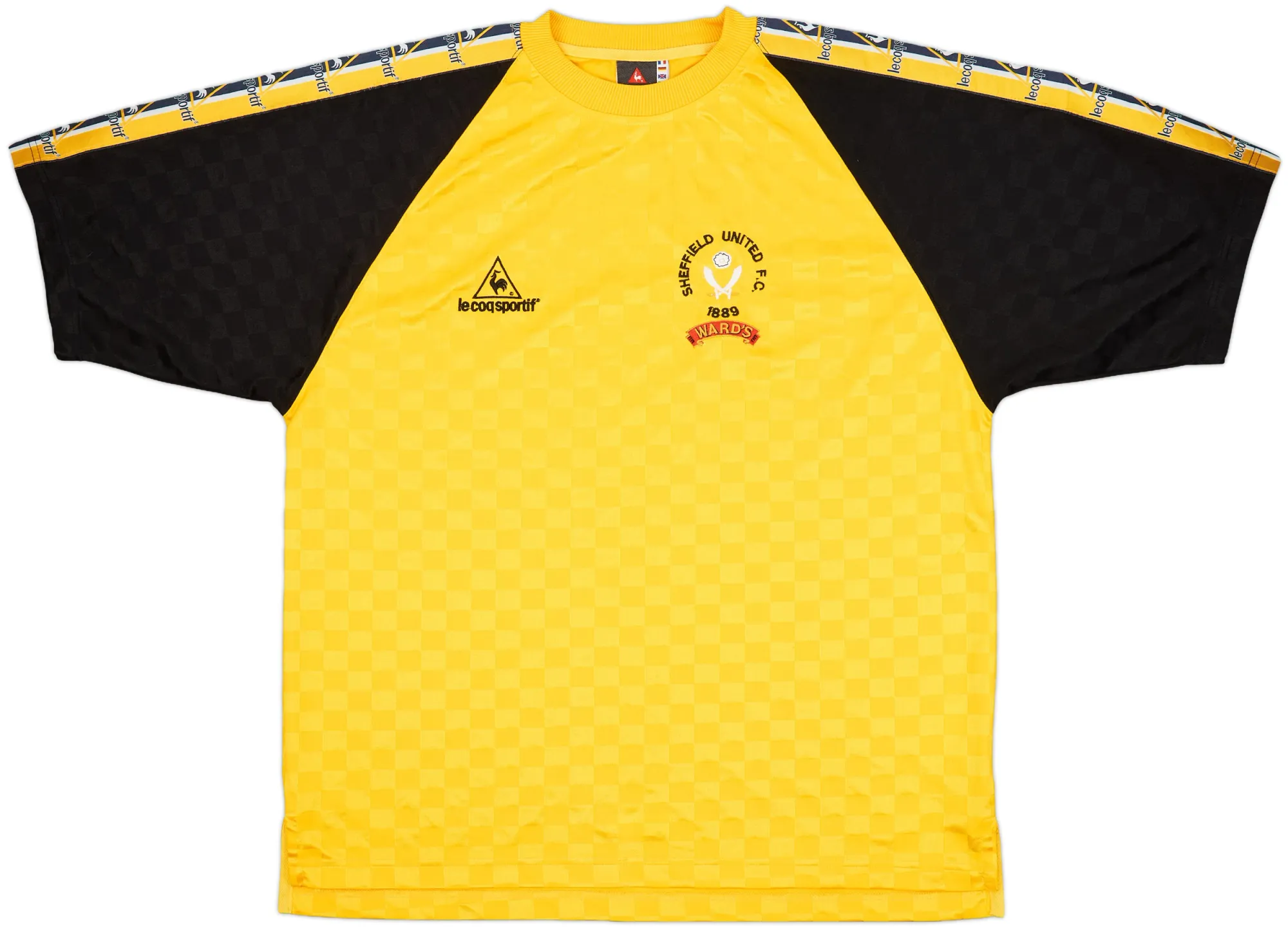 Le Coq Sportif Sheffield United Mens SS Home Shirt 1998/99