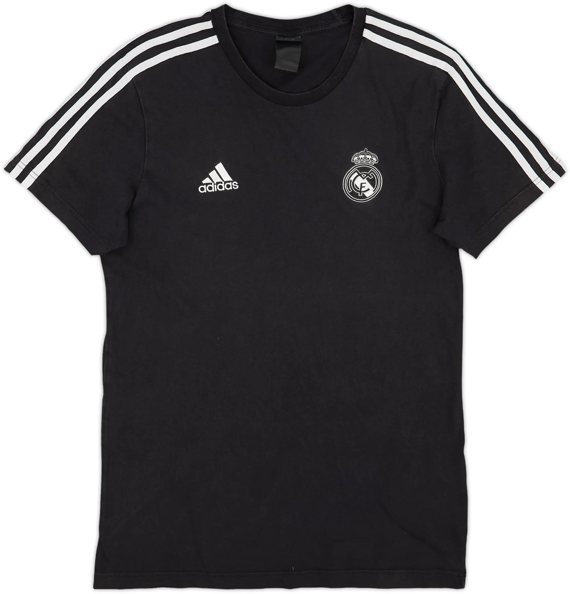 2018-19 Real Madrid adidas Cotton Tee - 5/10 - (M)