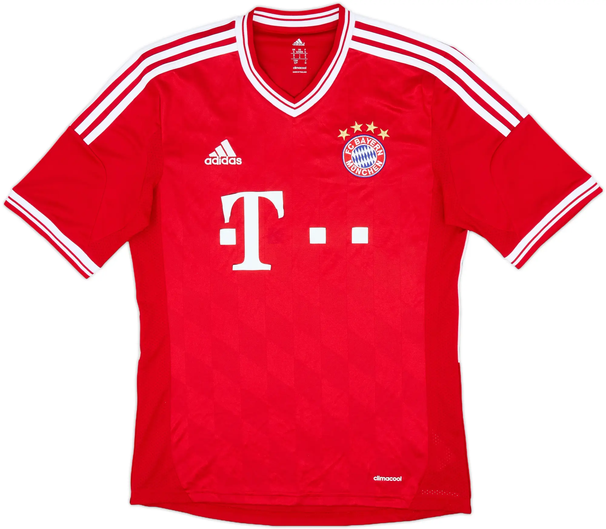 adidas Bayern Munich Mens SS Home Shirt 2013/14