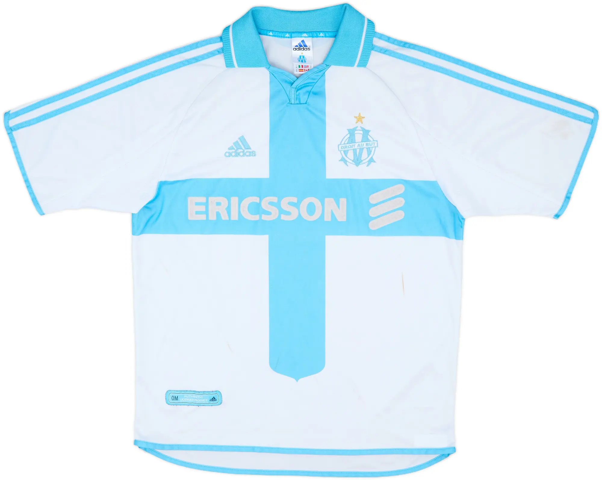 2000-01 Olympique Marseille Home Shirt - 5/10 - (M)