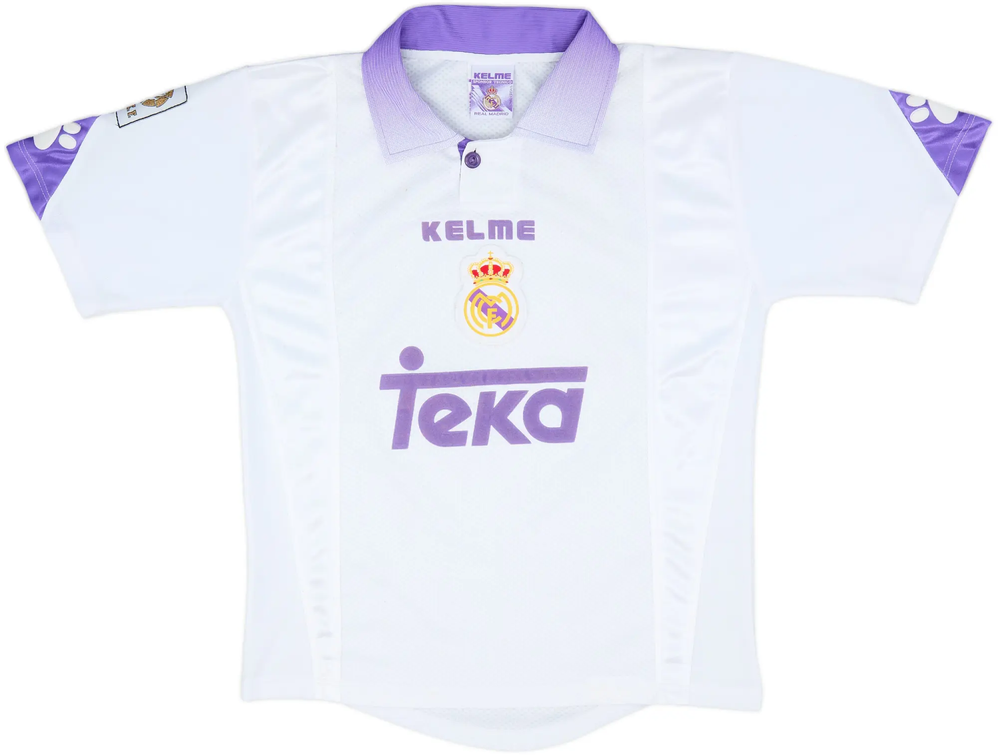 1997-98 Real Madrid Home Shirt - 6/10 - (XS)