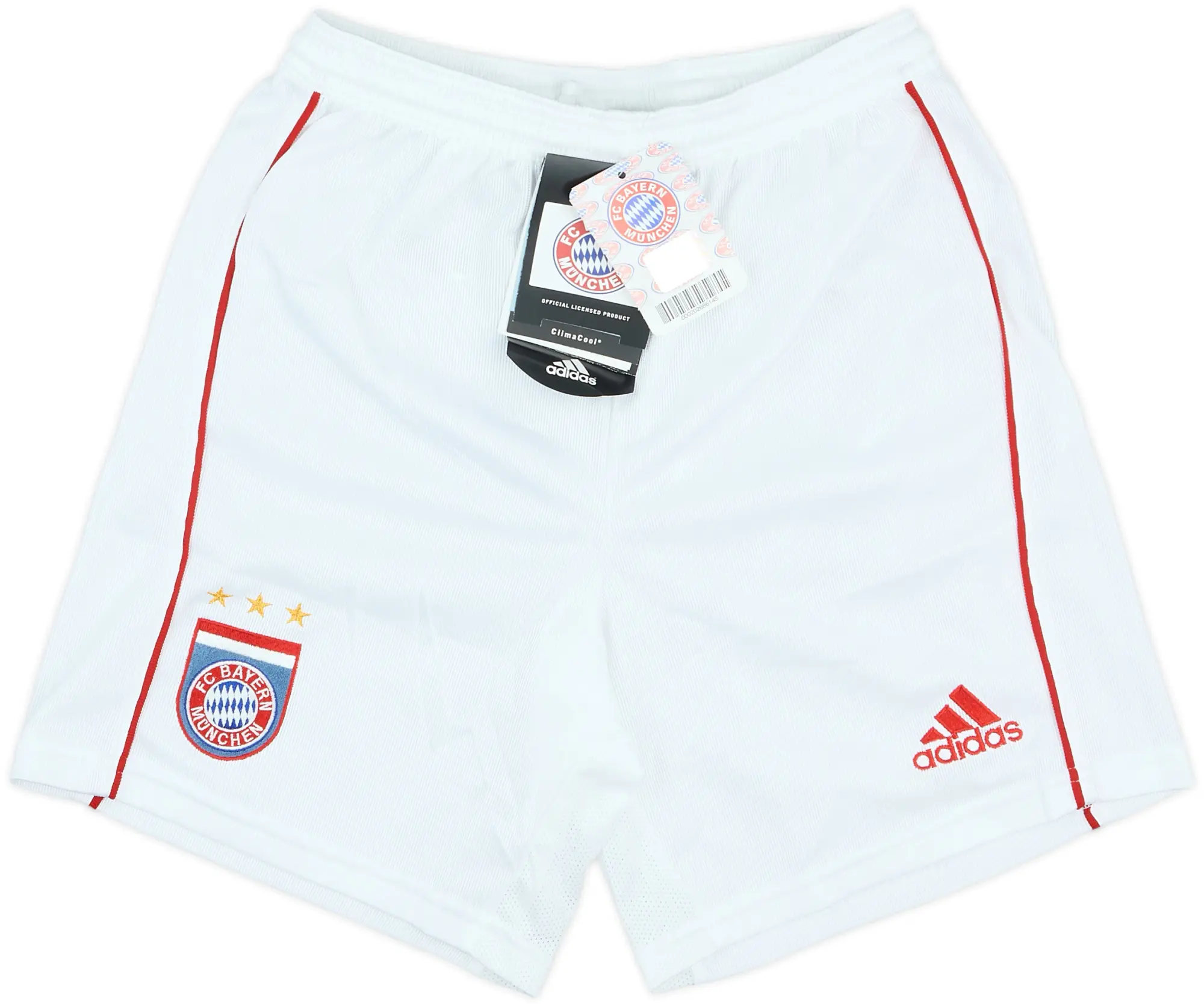 adidas Bayern Munich Boys Home Shorts 2005/06