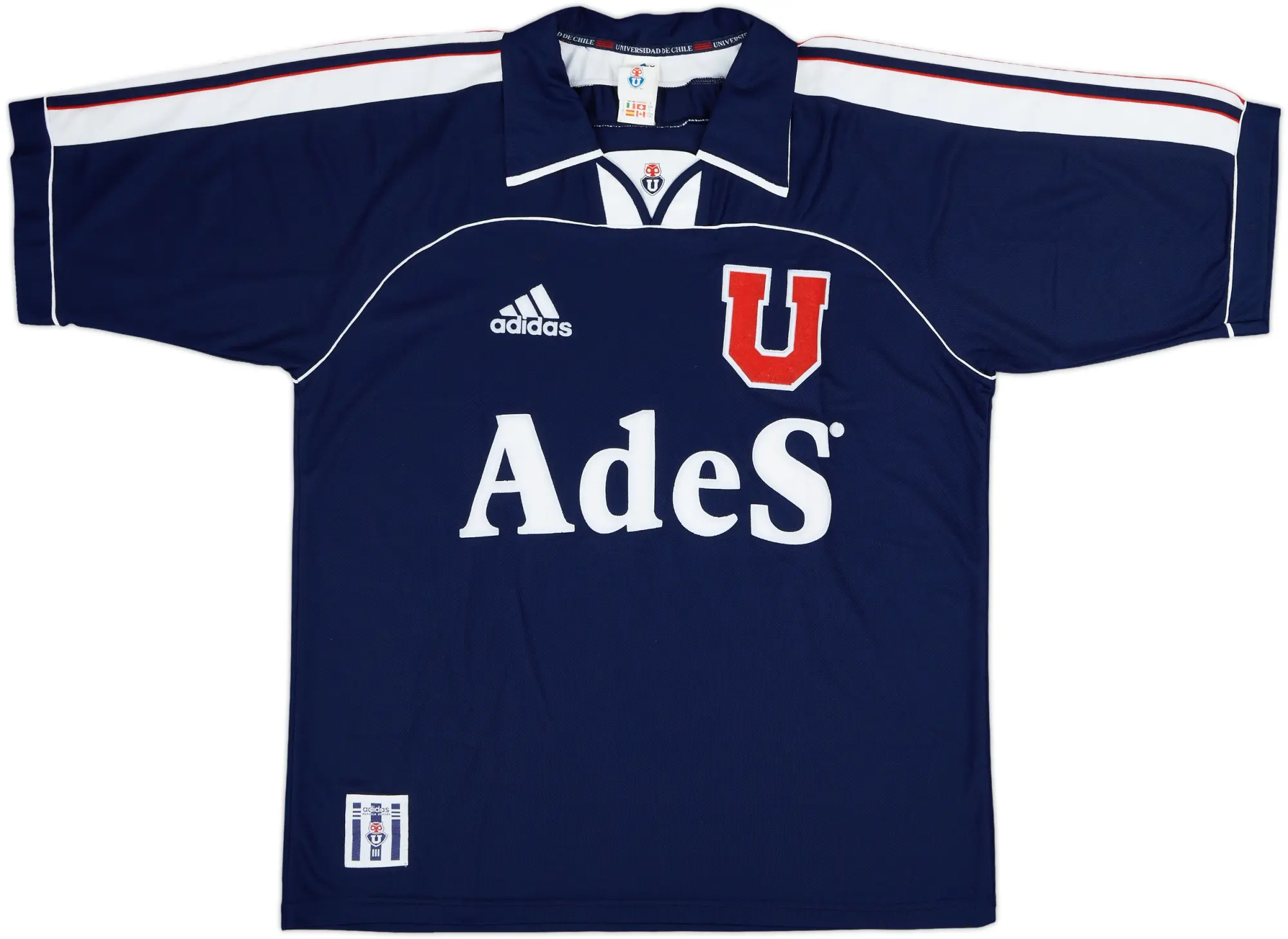 1999-00 Universidad de Chile Home Shirt - 8/10 - (L)