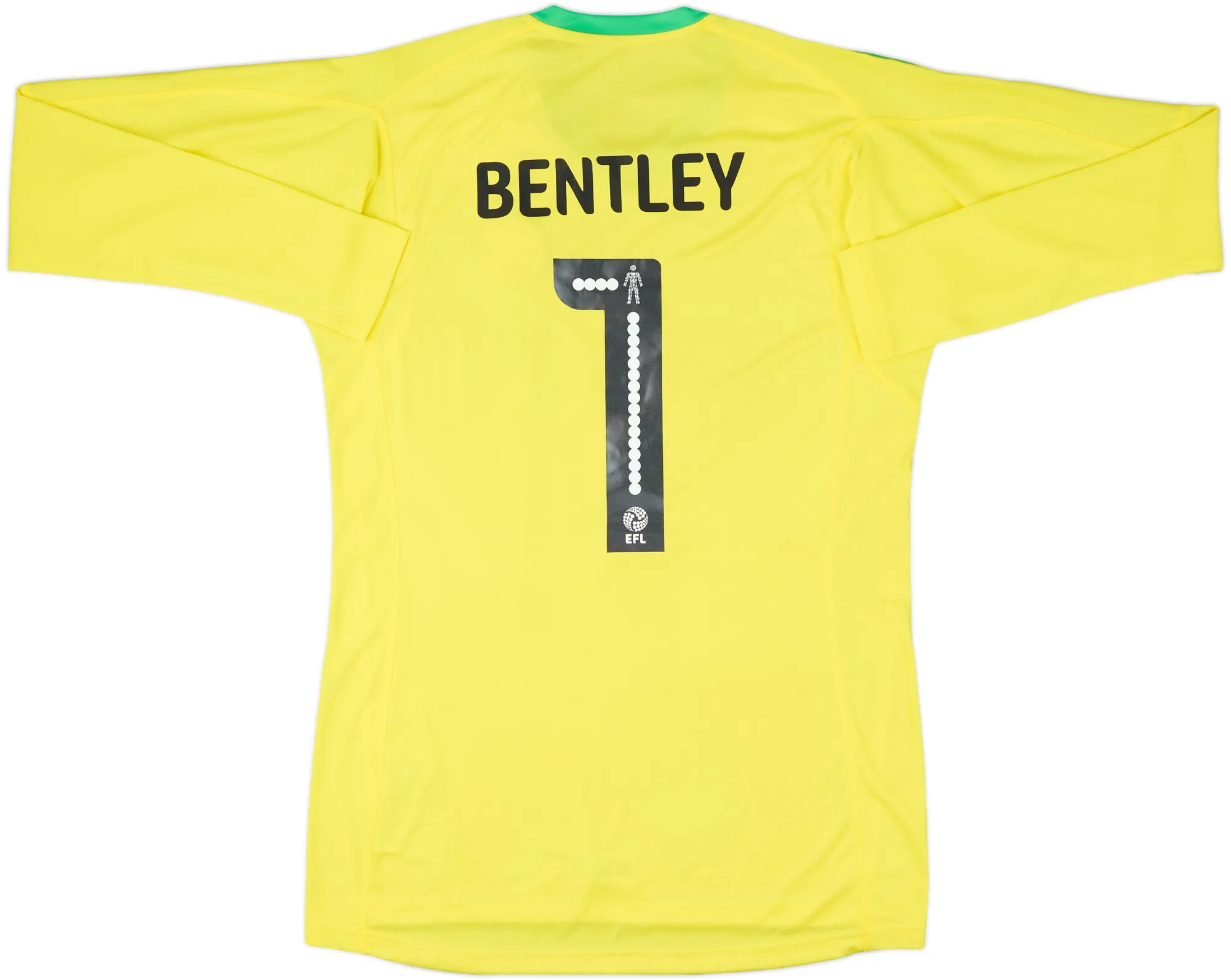 adidas Brentford Mens LS Goalkeeper Home Shirt 2017/18