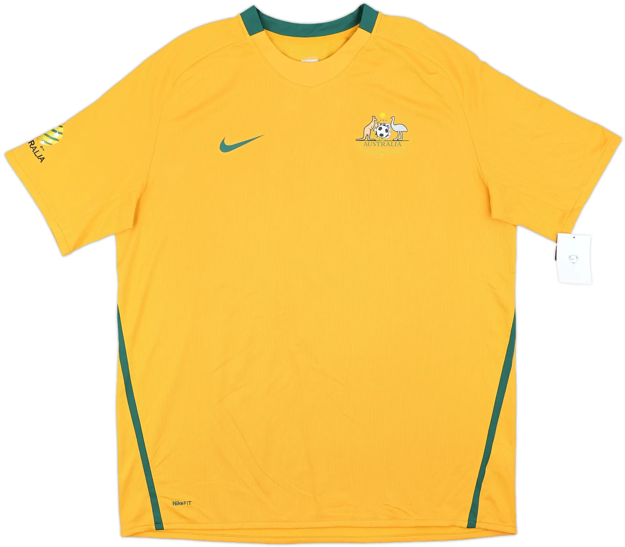 Nike Australia Mens SS Home Shirt 2008