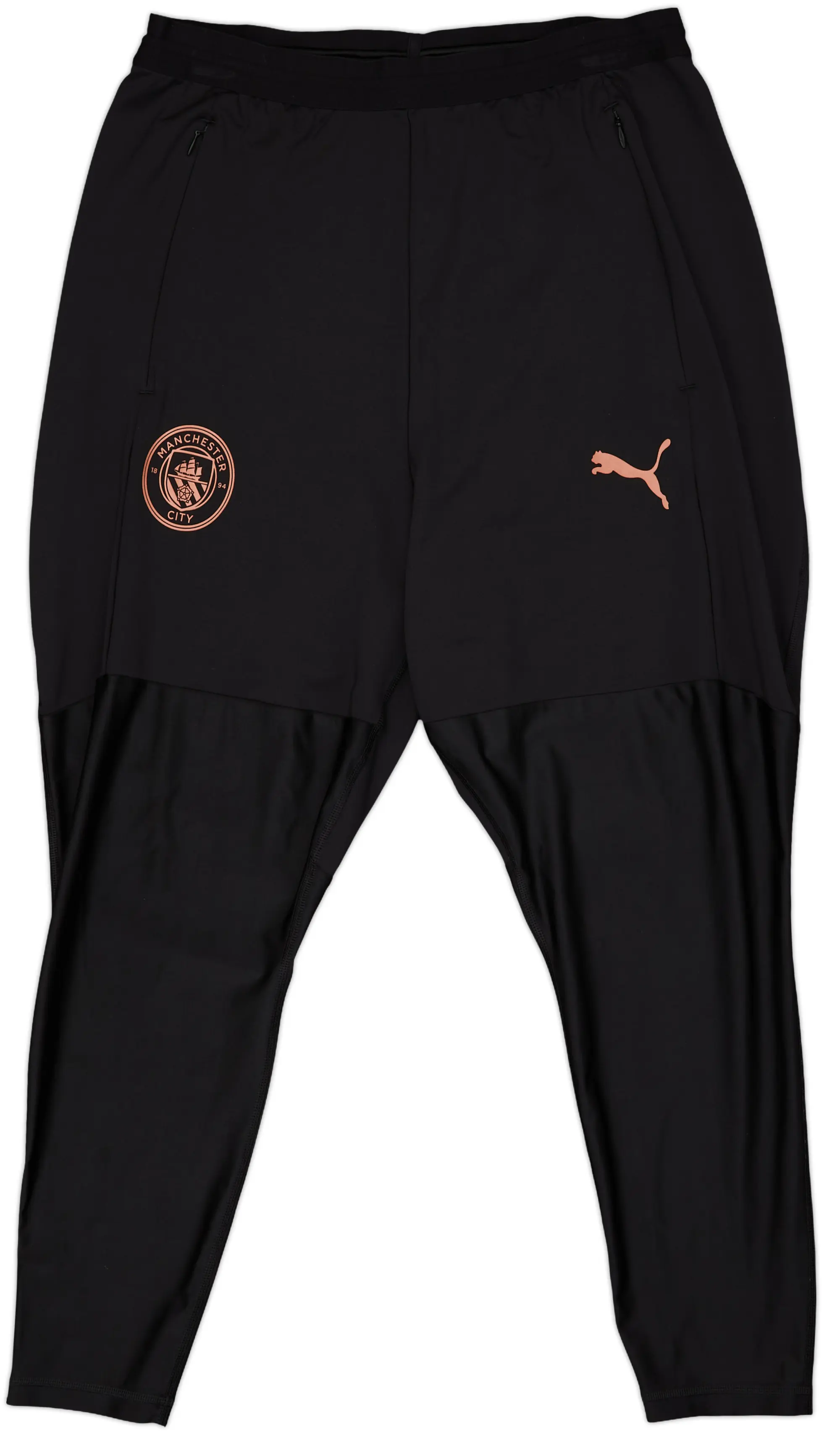 2020-21 Manchester City Puma Track Pants/Bottoms - 9/10 - (XL)