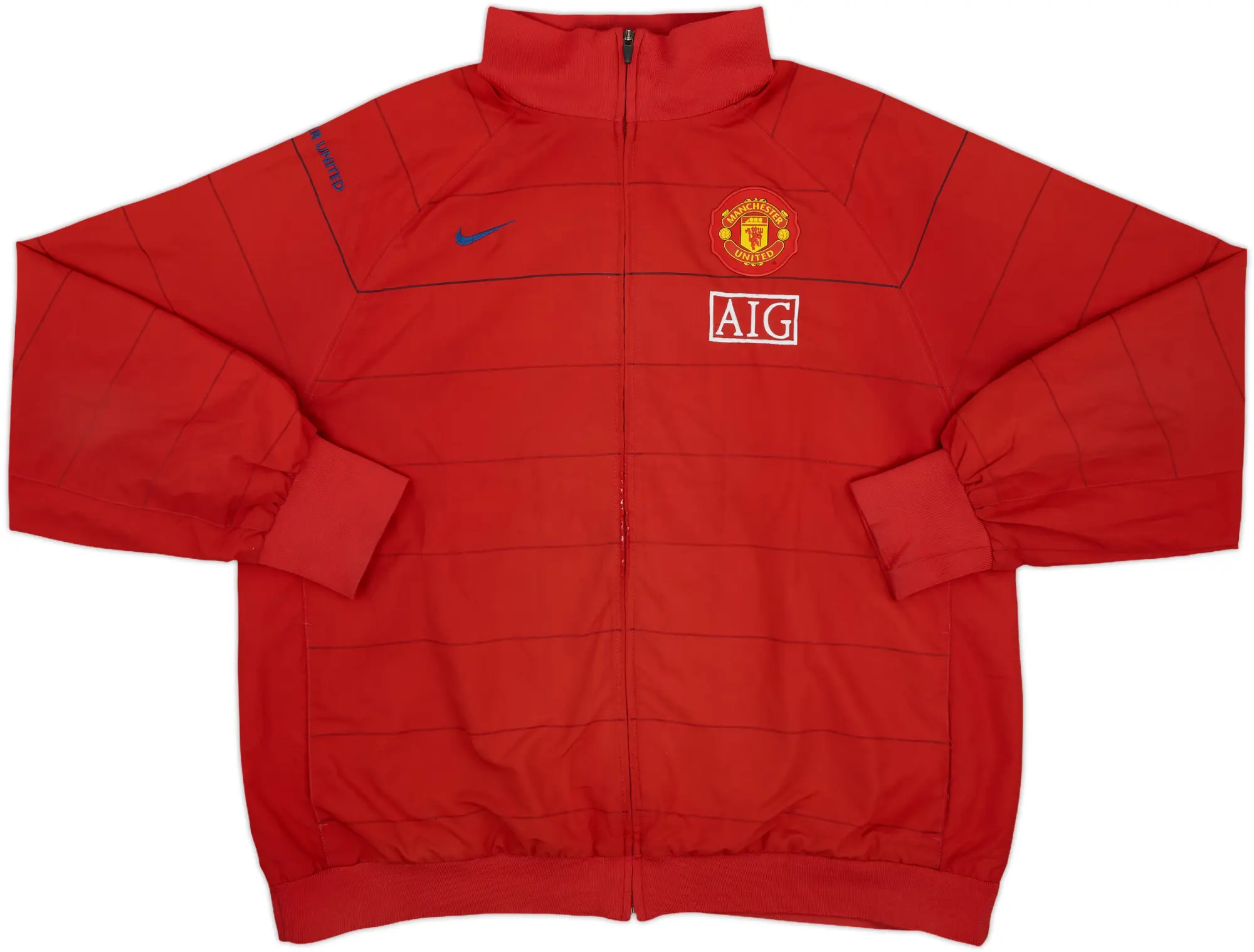 2008-09 Manchester United Nike Track Jacket - 6/10 - (XXL)