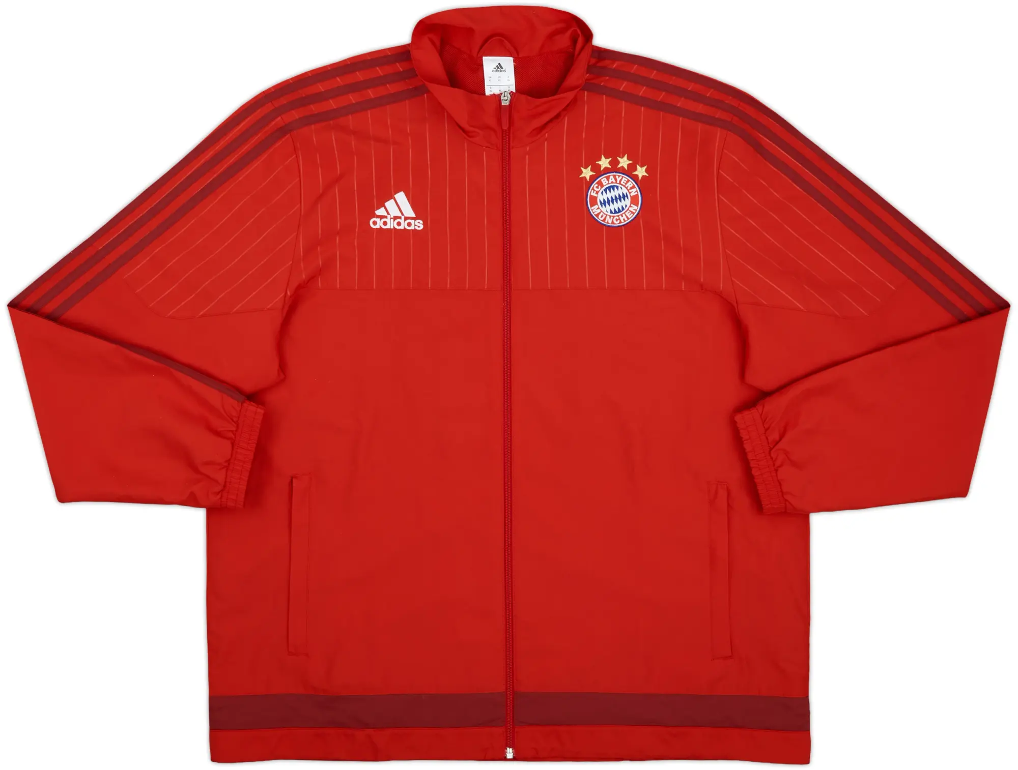 2015-16 Bayern Munich adidas Track Jacket - 10/10 - (XL)