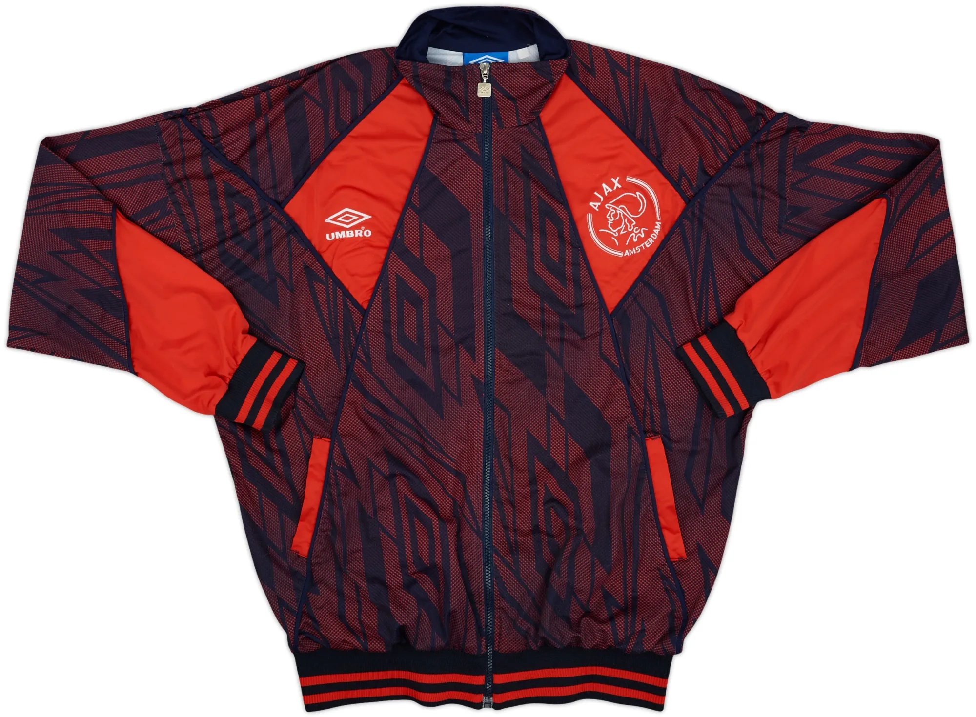 1994-95 Ajax Umbro Track Jacket - 7/10 - (XXL)