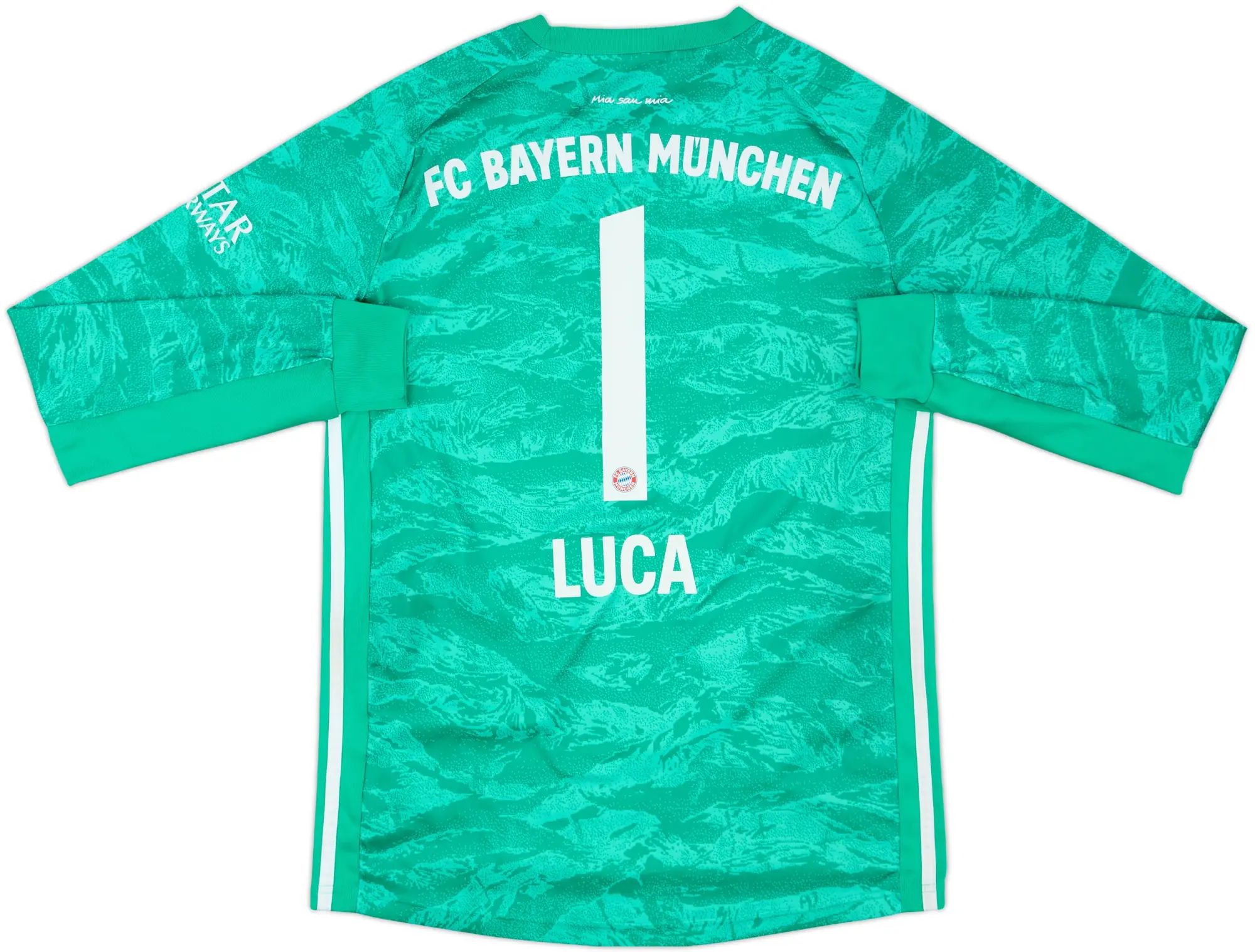 2019-20 Bayern Munich GK Shirt Luca #1 - 8/10 - (XL.Boys)