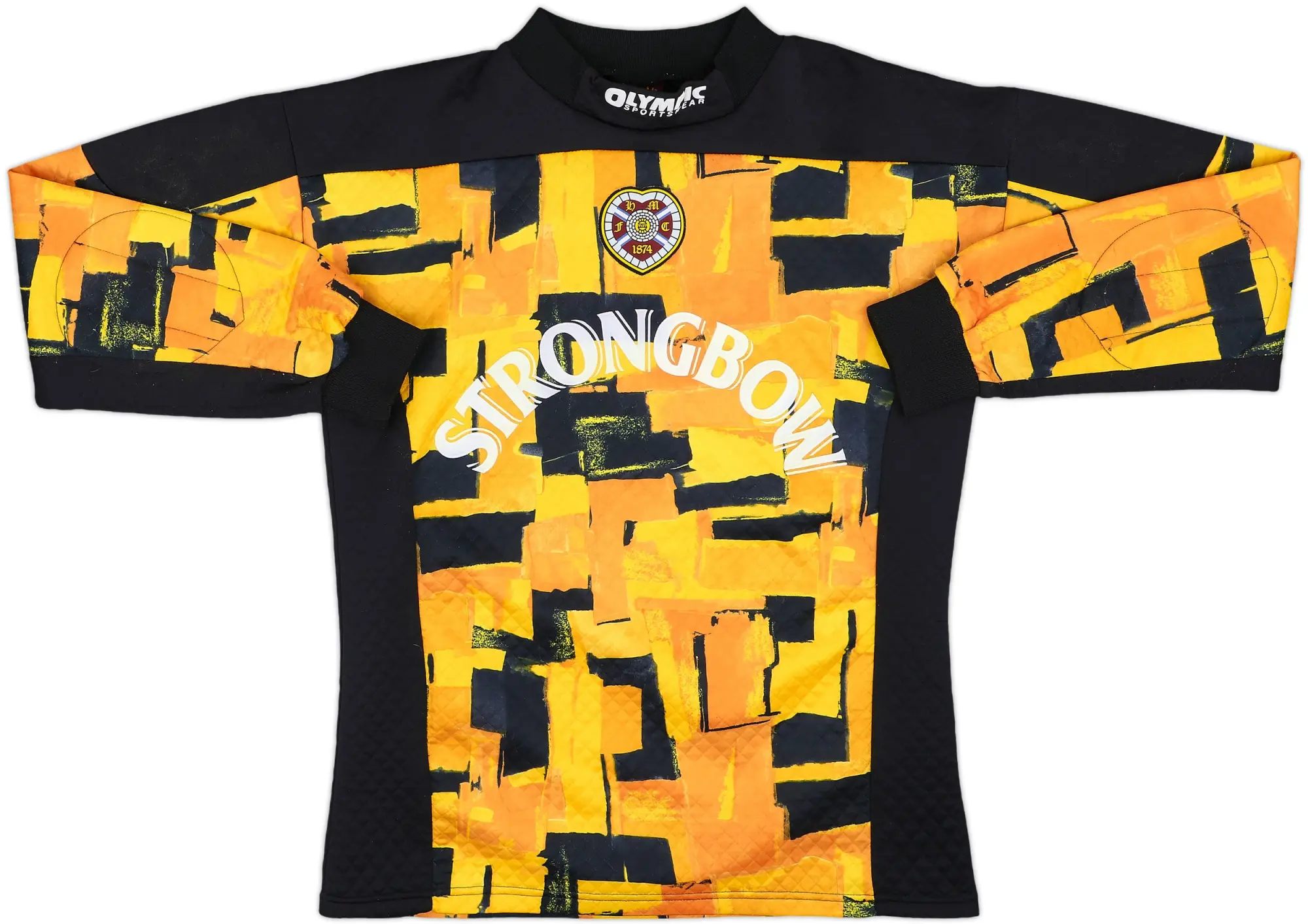 1997-98 Hearts GK Shirt - 8/10 - (L.Boys)