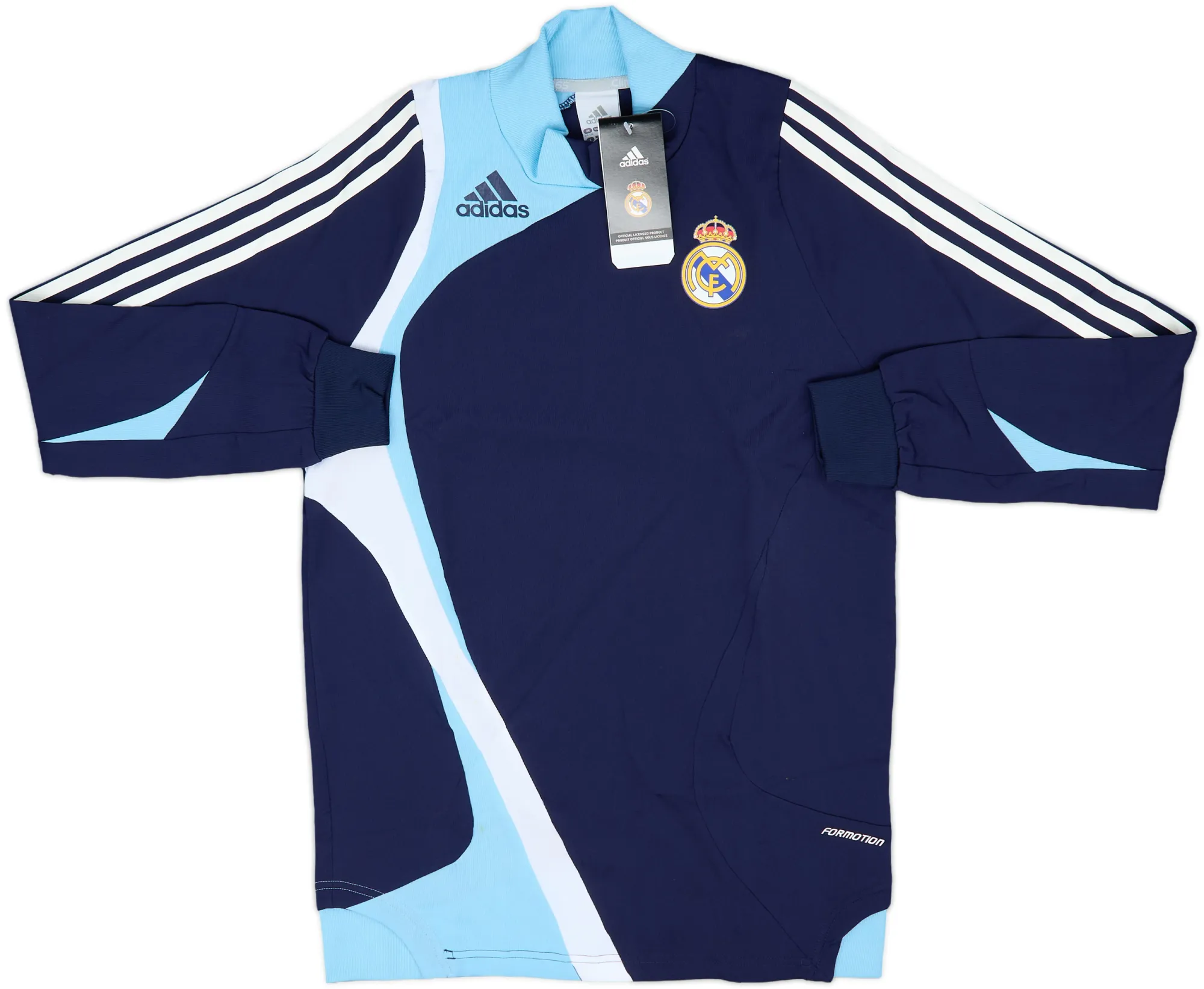 adidas Real Madrid Boys SS Home Shirt 2007/08