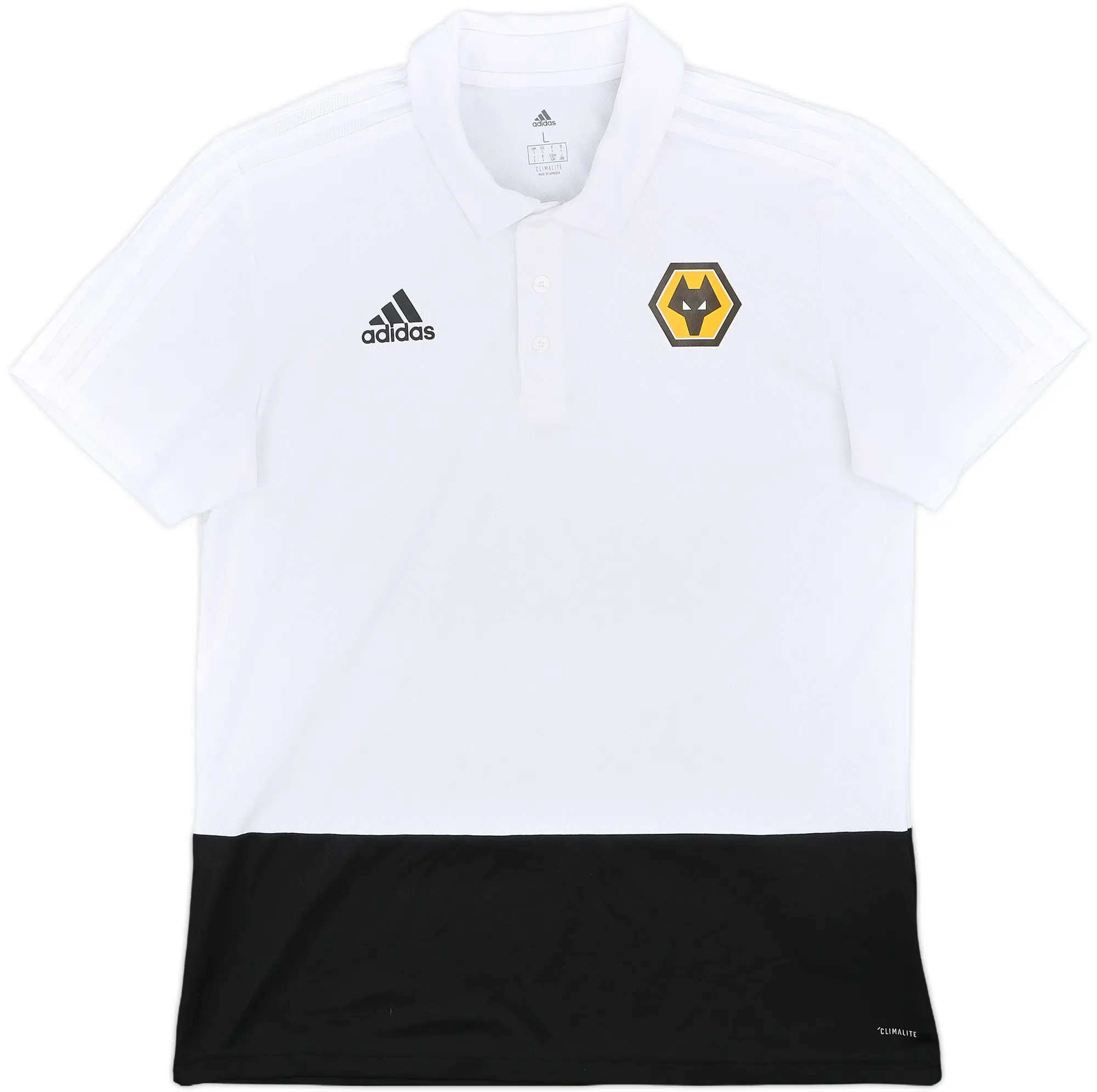 2018-19 Wolves adidas Polo Shirt - 8/10 - (L)