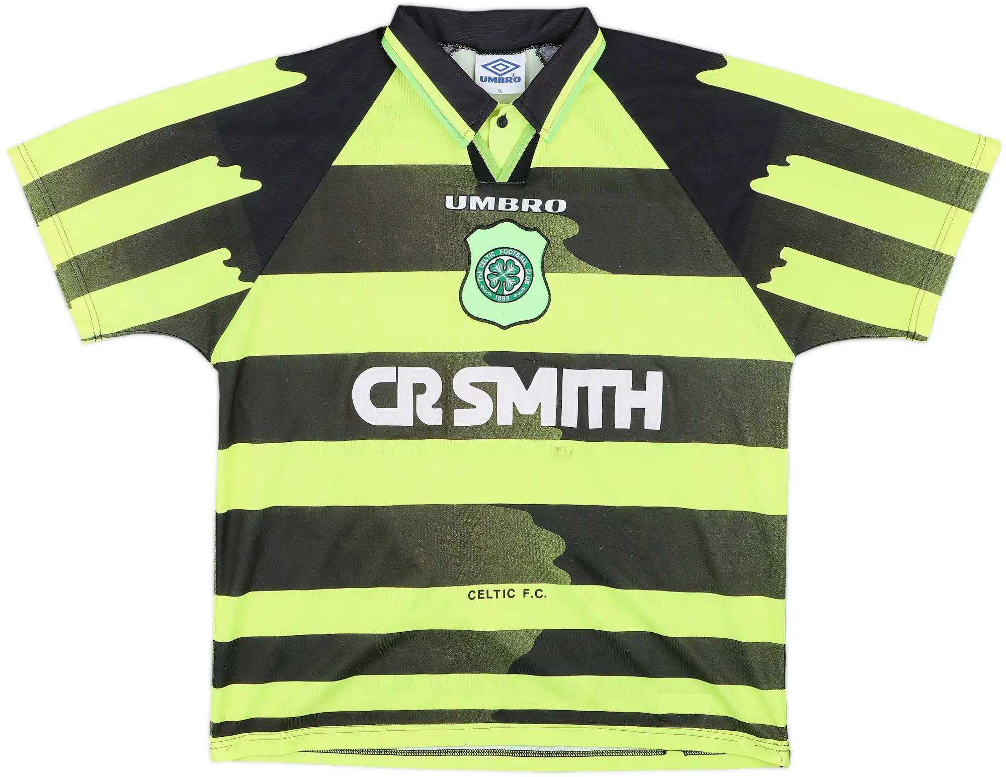 1996-97 Celtic Away Shirt - 5/10 - (XL)