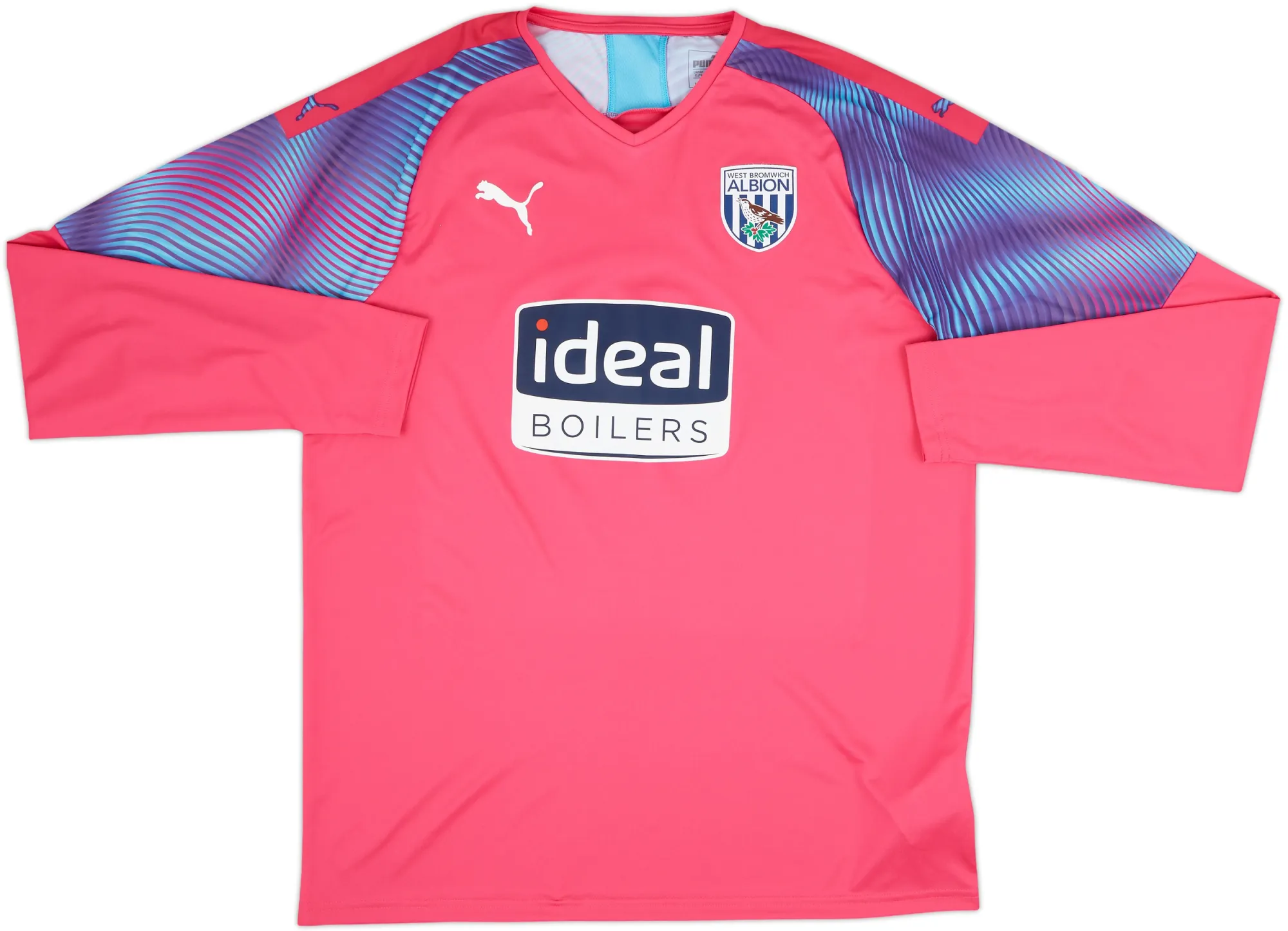 Puma West Bromwich Albion Mens LS Goalkeeper Home Shirt 2019/20
