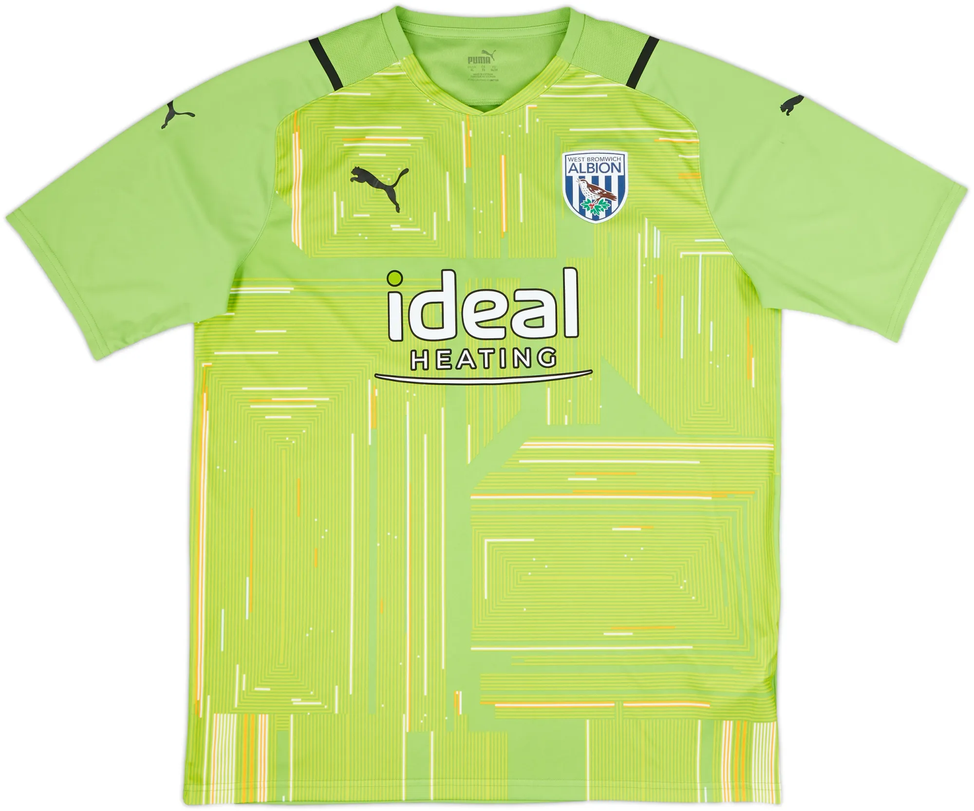 Puma West Bromwich Albion Mens LS Goalkeeper Home Shirt 2020/21