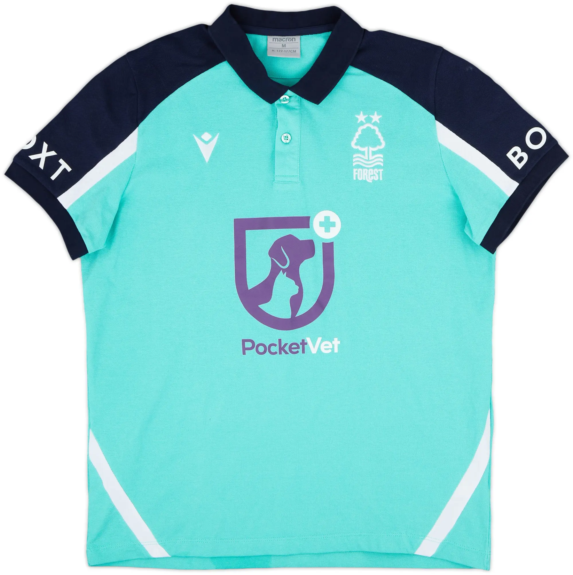 2021-22 Nottingham Forest Macron Polo Shirt - 8/10 - (M)