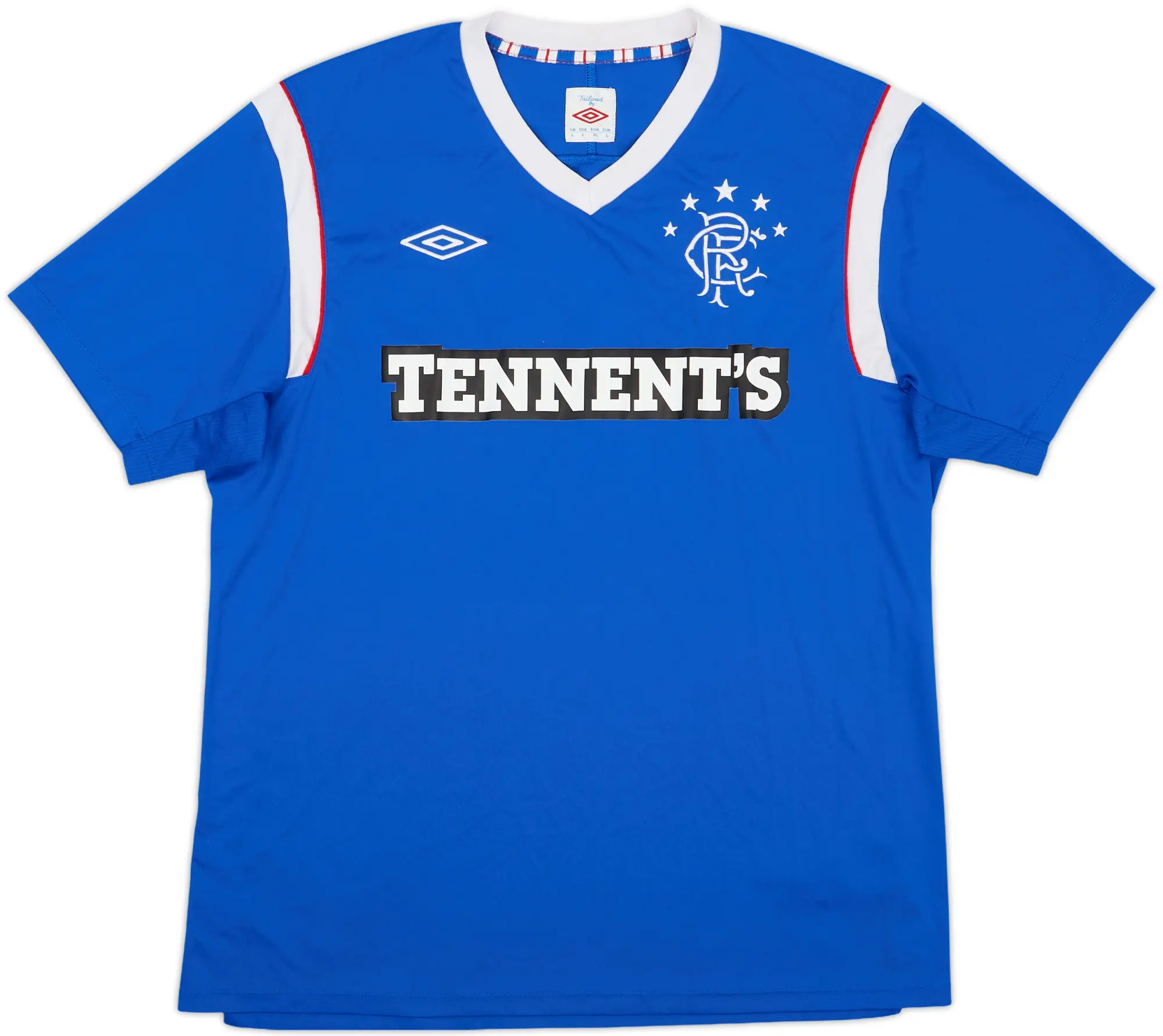 Umbro Rangers Mens SS Home Shirt 2011/12