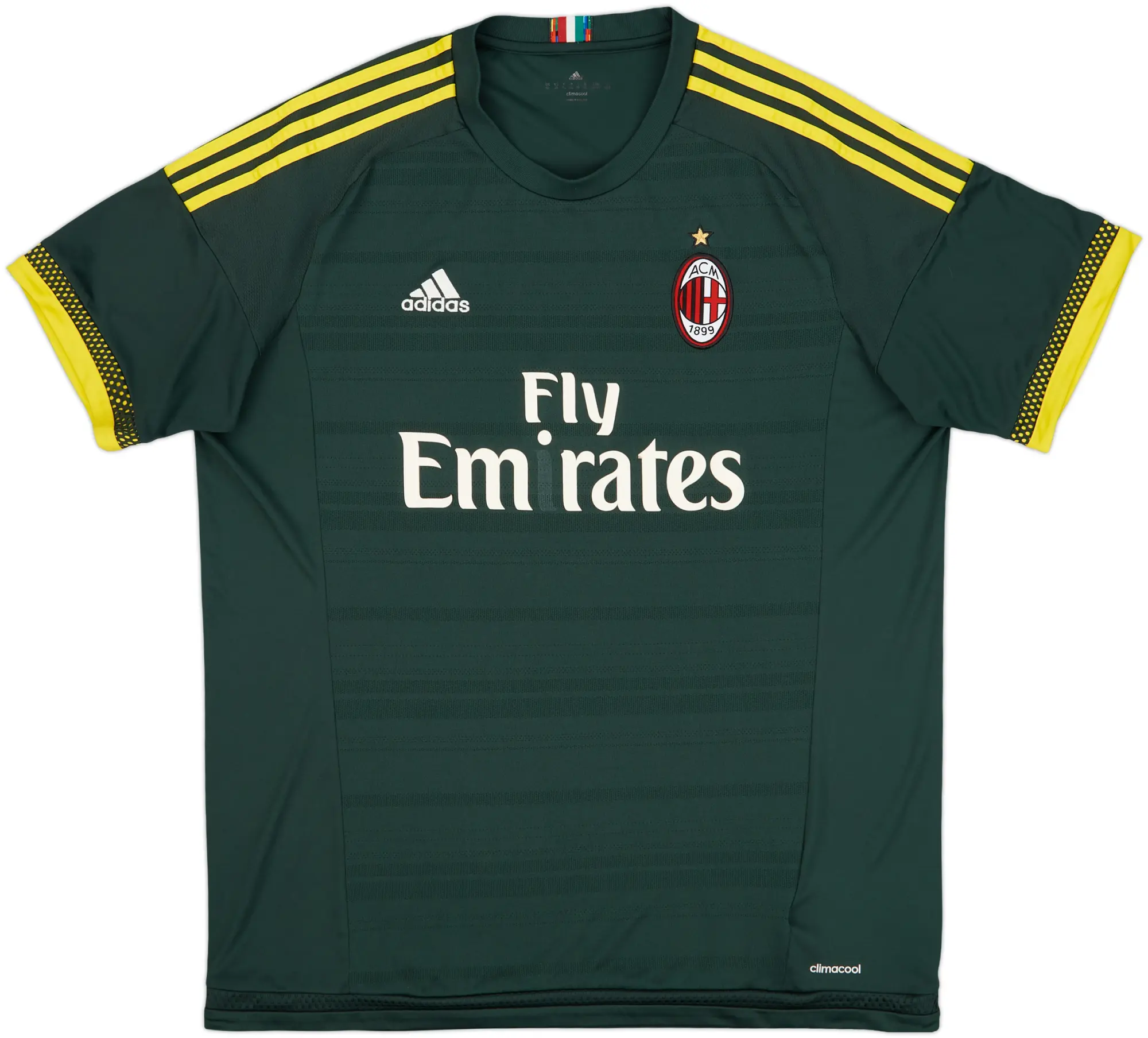2015-16 AC Milan Third Shirt - 4/10 - (XL)