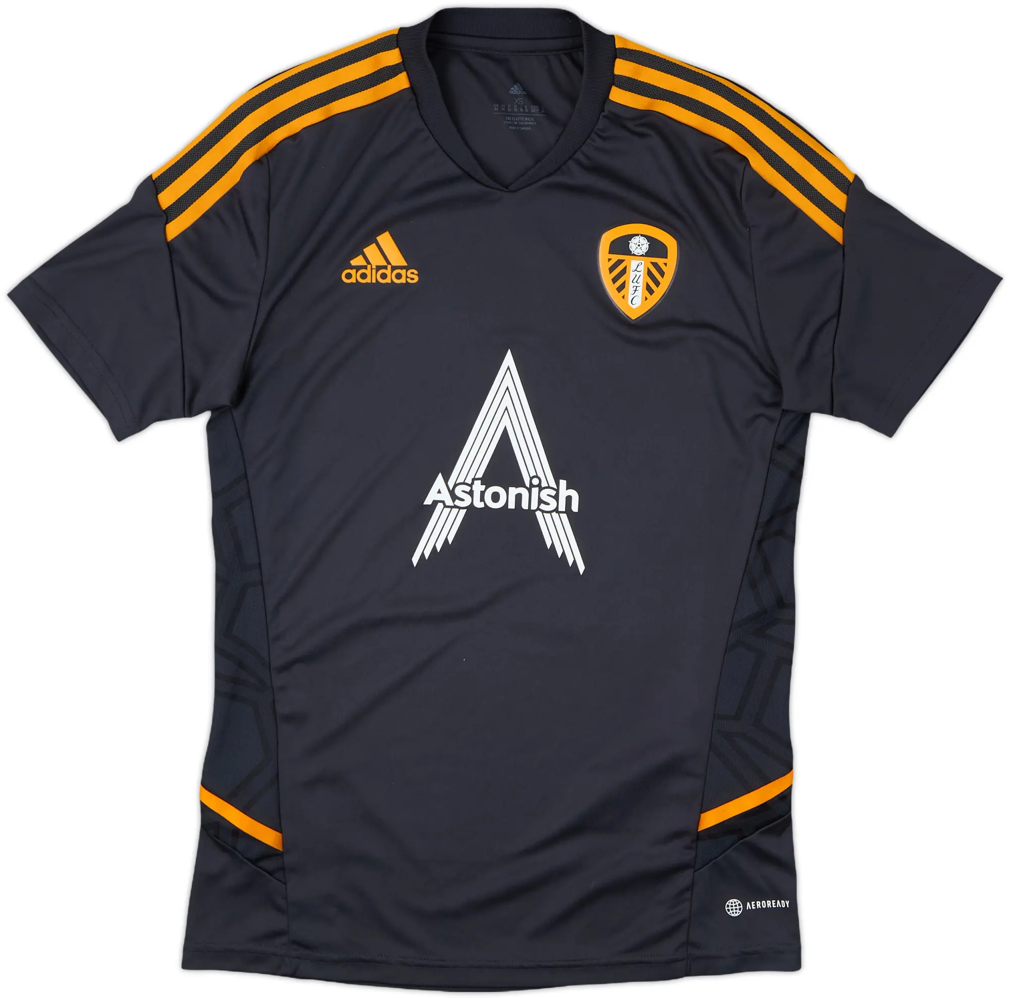adidas Leeds United Mens SS Home Shirt 2022/23