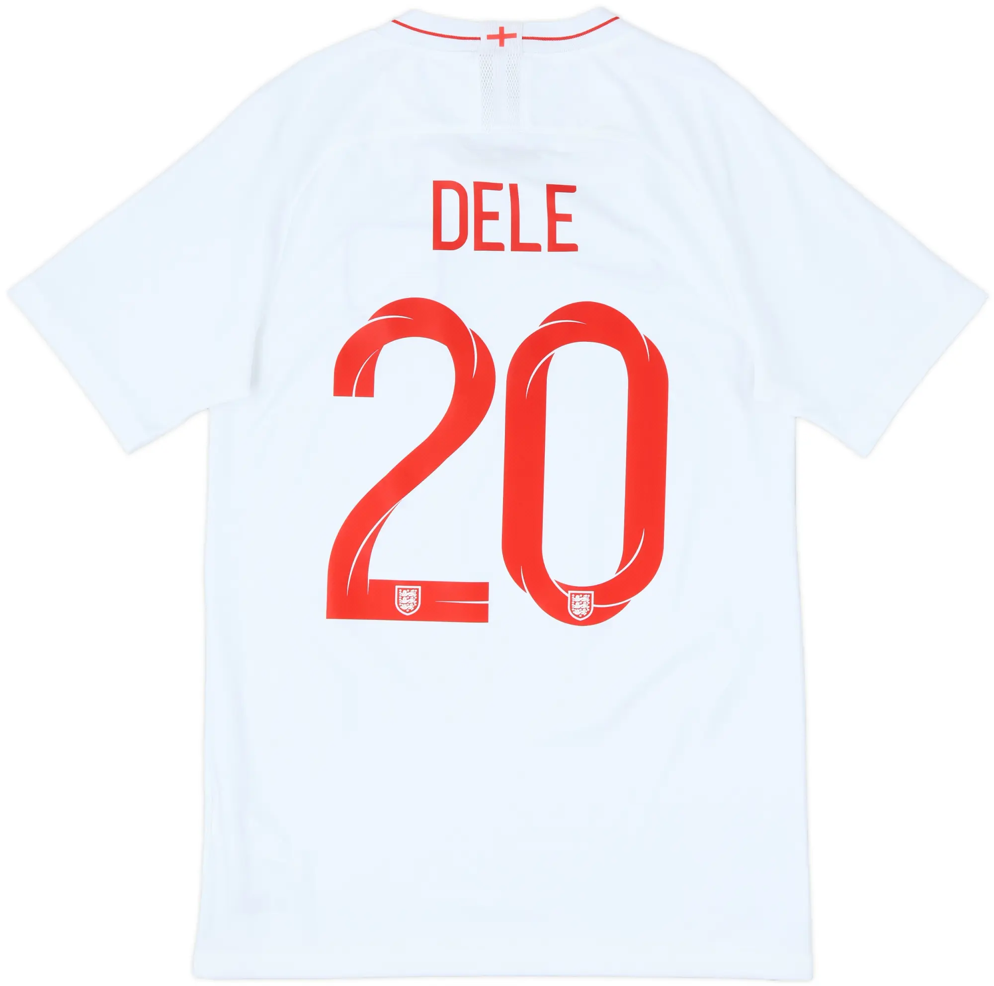 2018-19 England Home Shirt Dele #20 - 7/10 - (S)