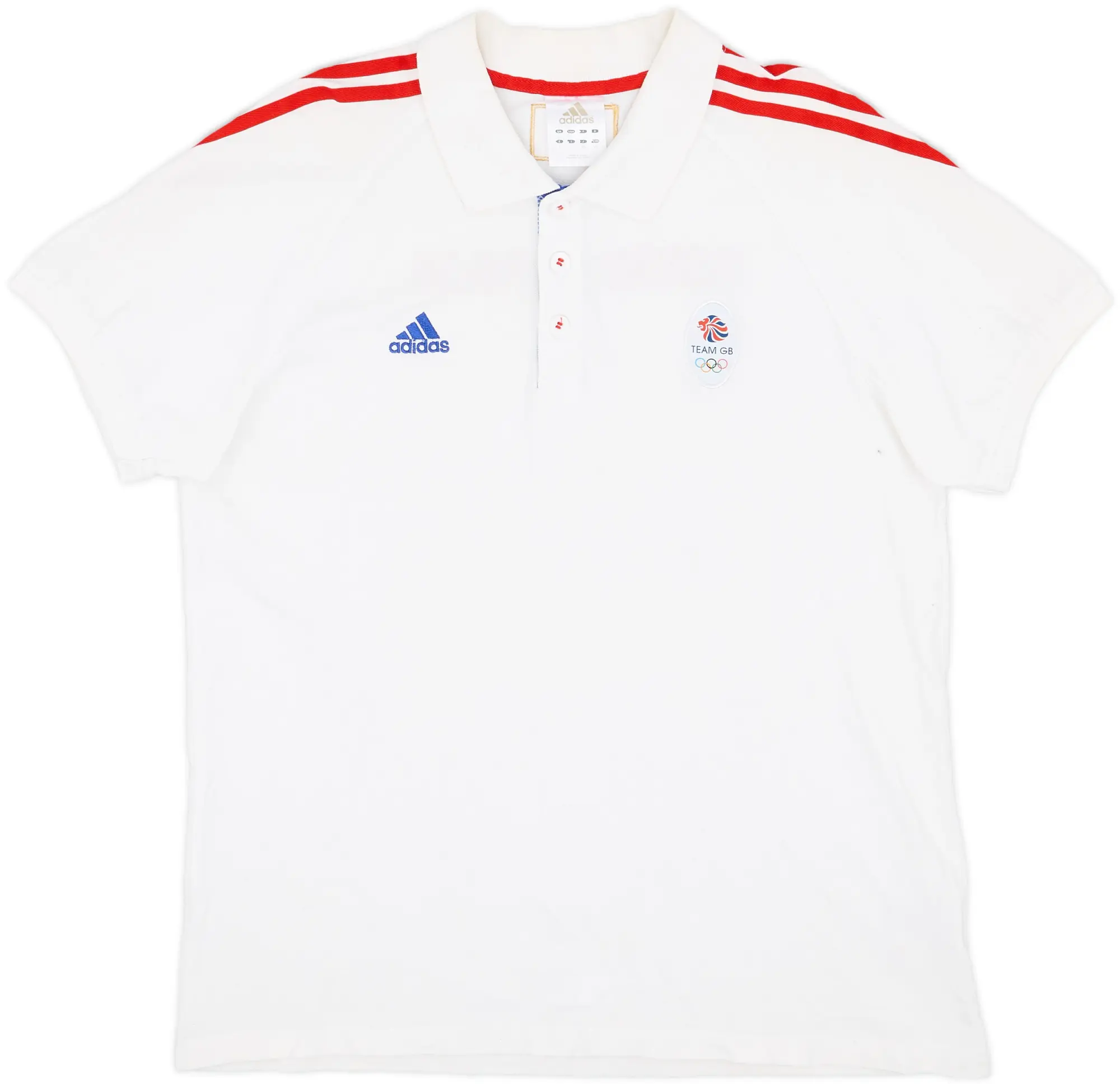 2012 Team GB Olympic adidas Polo Shirt - 7/10 - (L)