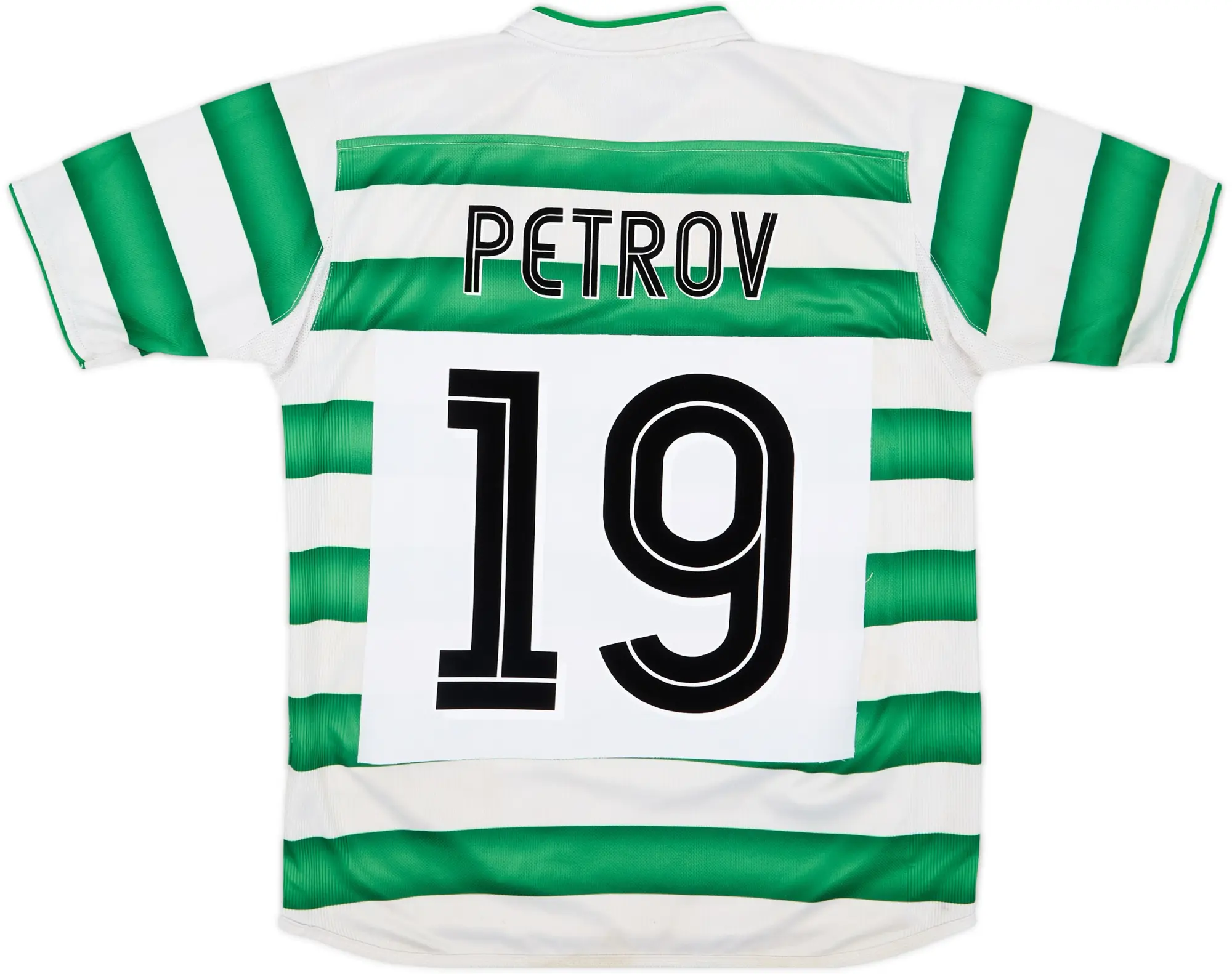 2003-04 Celtic Home Shirt Petrov #19 - 5/10 - (S)