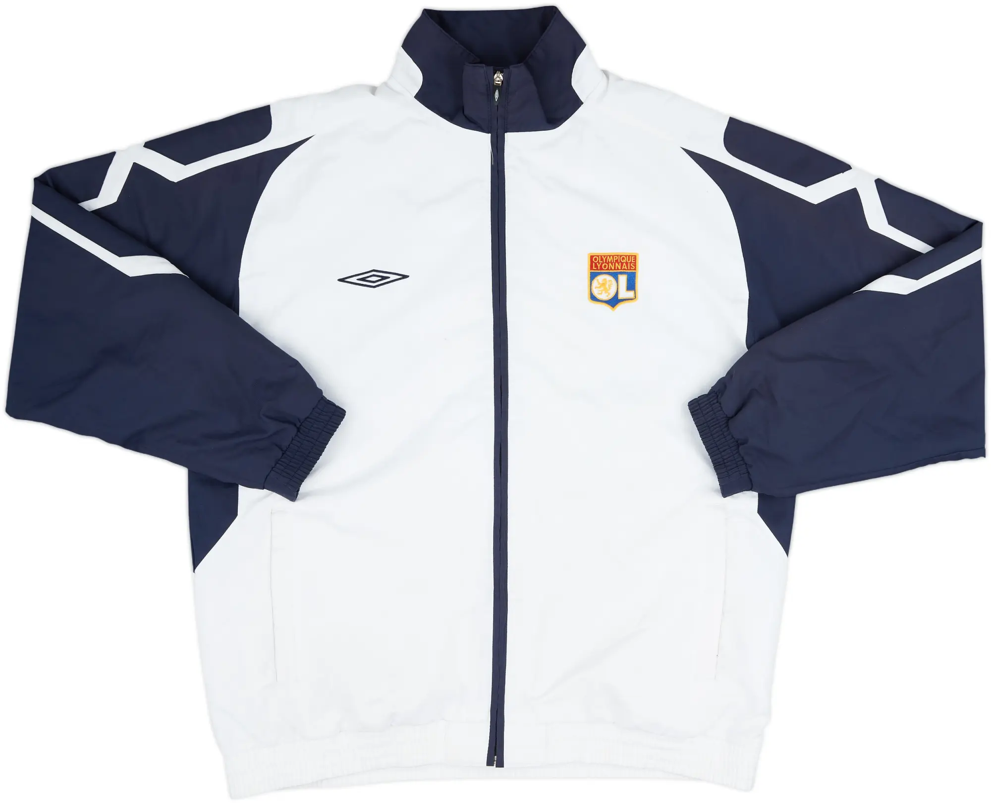 2007-08 Lyon Umbro Track Jacket - 6/10 - (XXL)