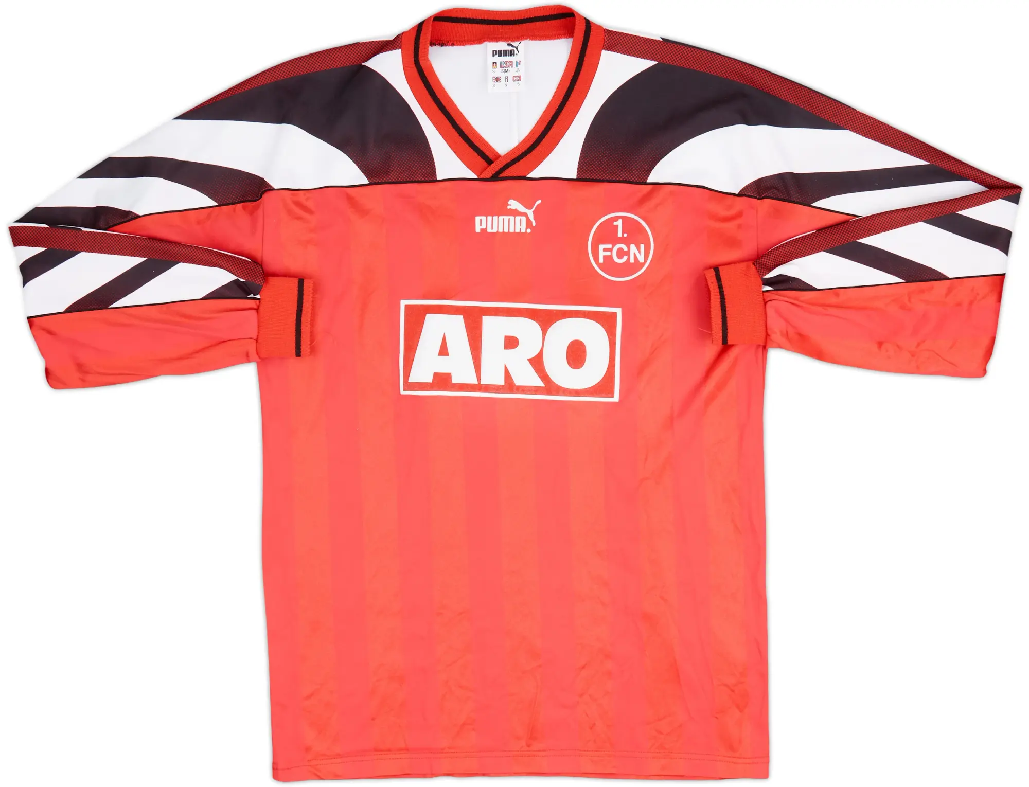 1995-96 Nurnberg Home L/S Shirt - 8/10 - (S)