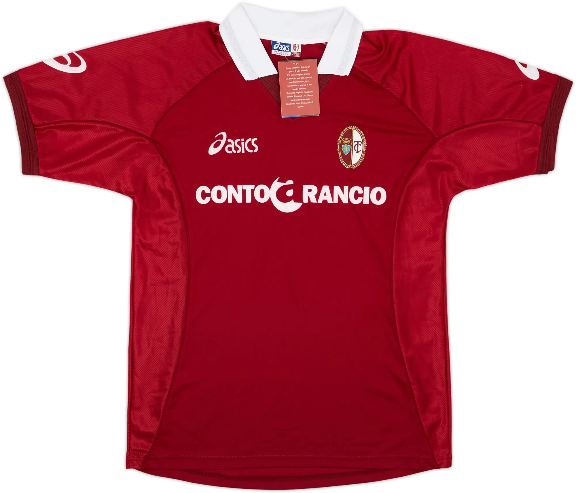 2001-02 Torino Home Shirt (M)