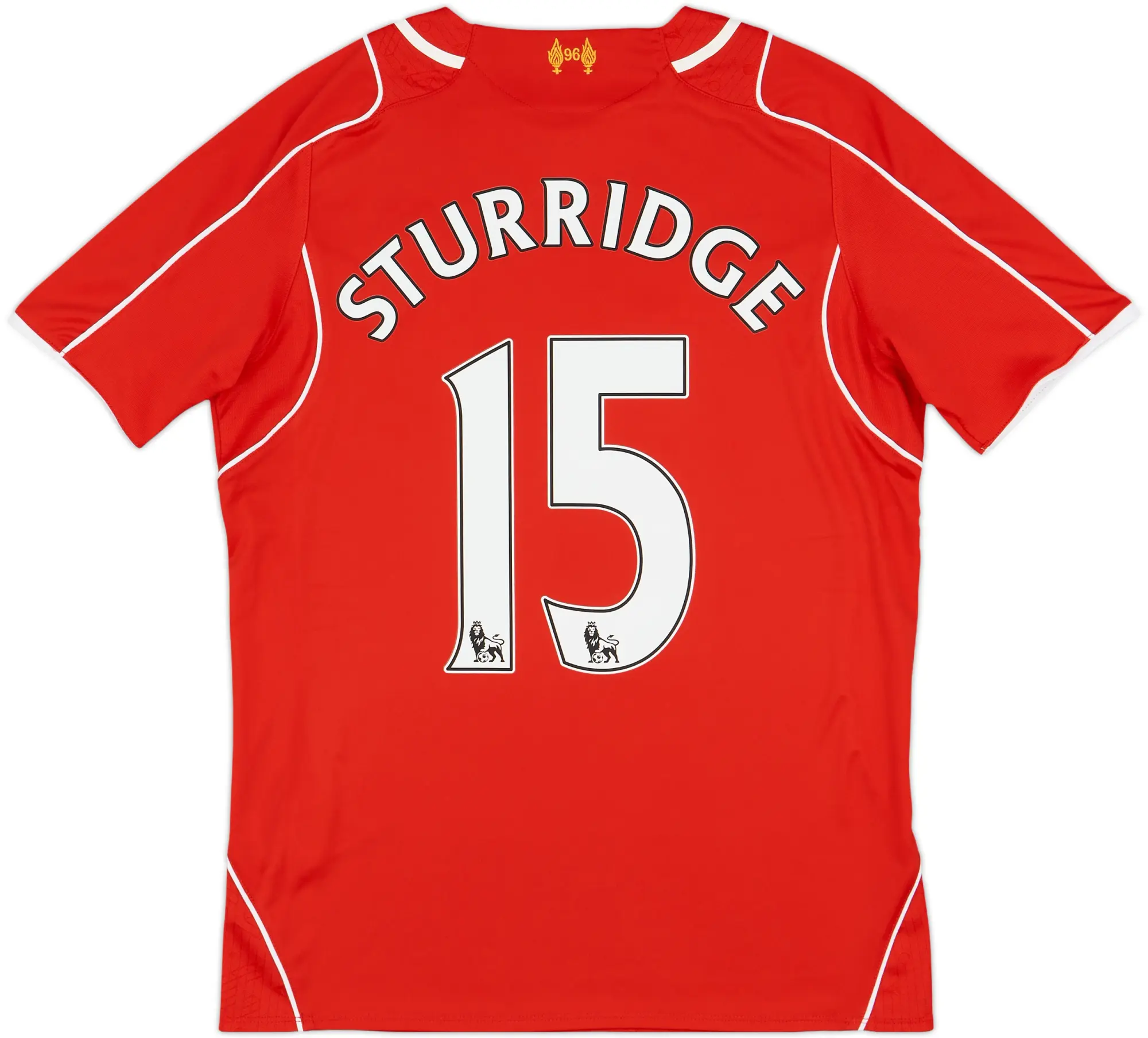 2014-15 Liverpool Home Shirt Sturridge #15 - 6/10 - (S)
