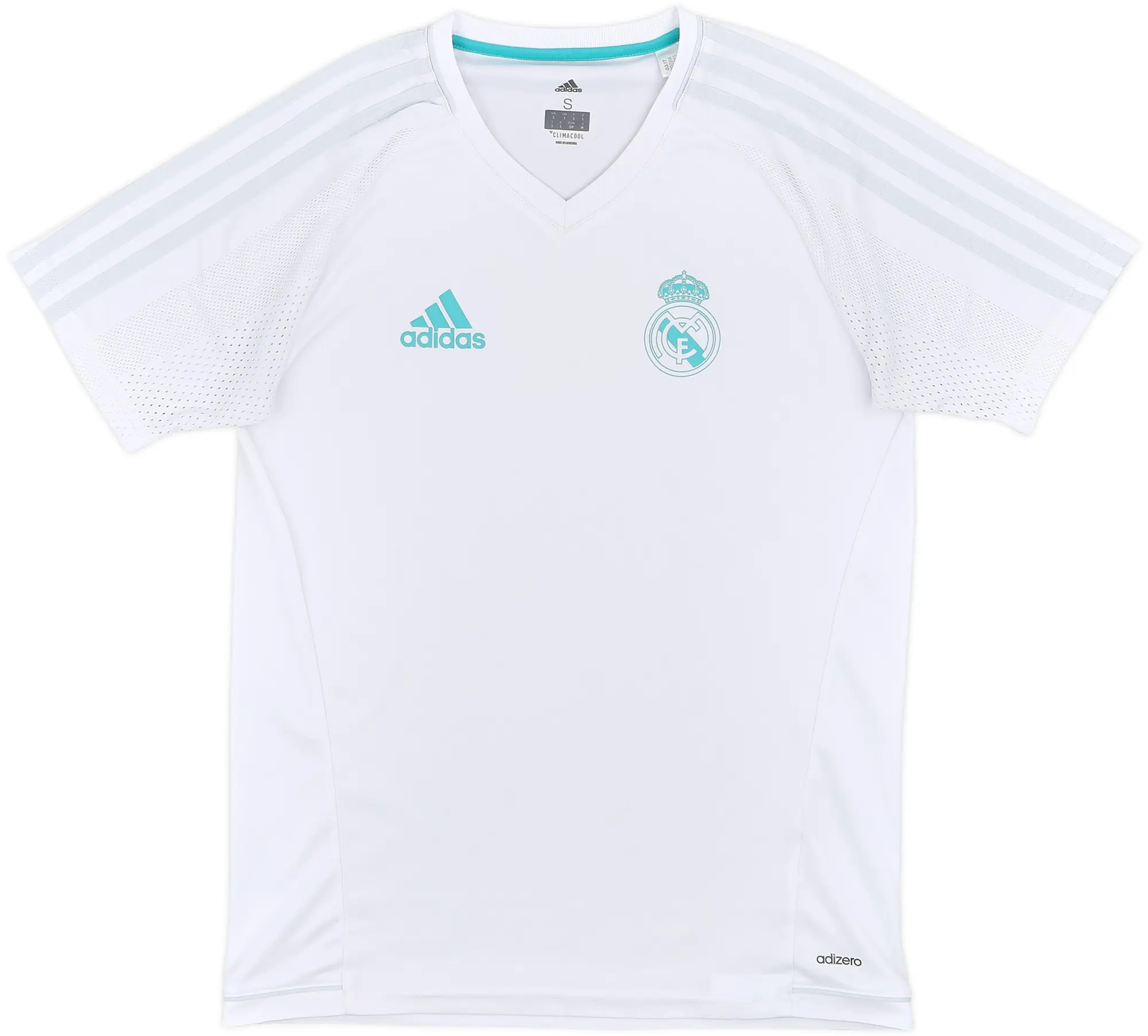 2017-18 Real Madrid adizero Training Shirt - 7/10 - (S)