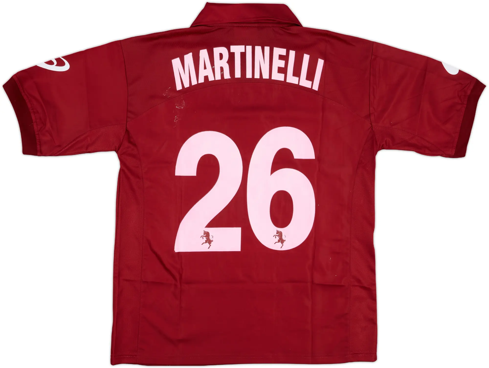2005-06 Torino Match Issue Home Shirt Martinelli #26