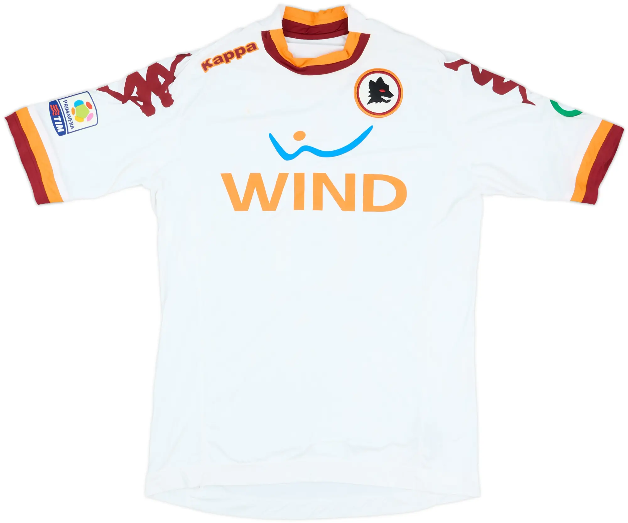 2012-13 Roma Match Issue Away Shirt #8