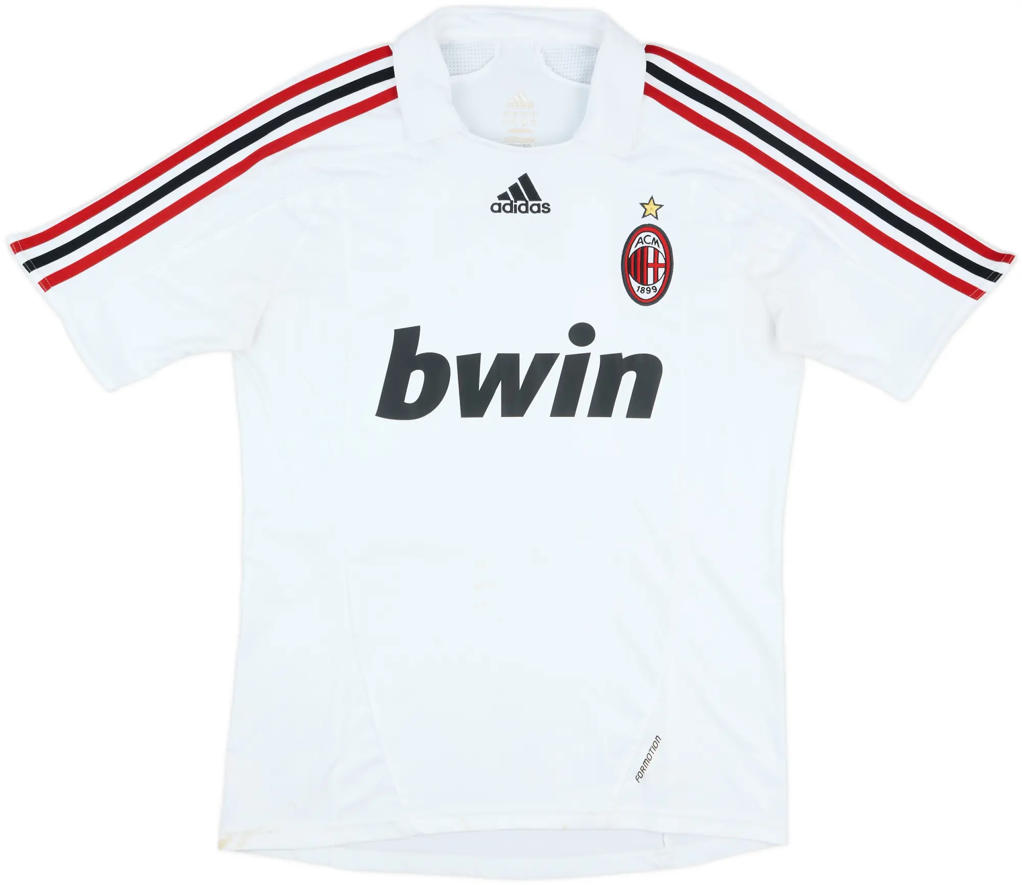 2007-08 AC Milan Match Issue Away Shirt #13