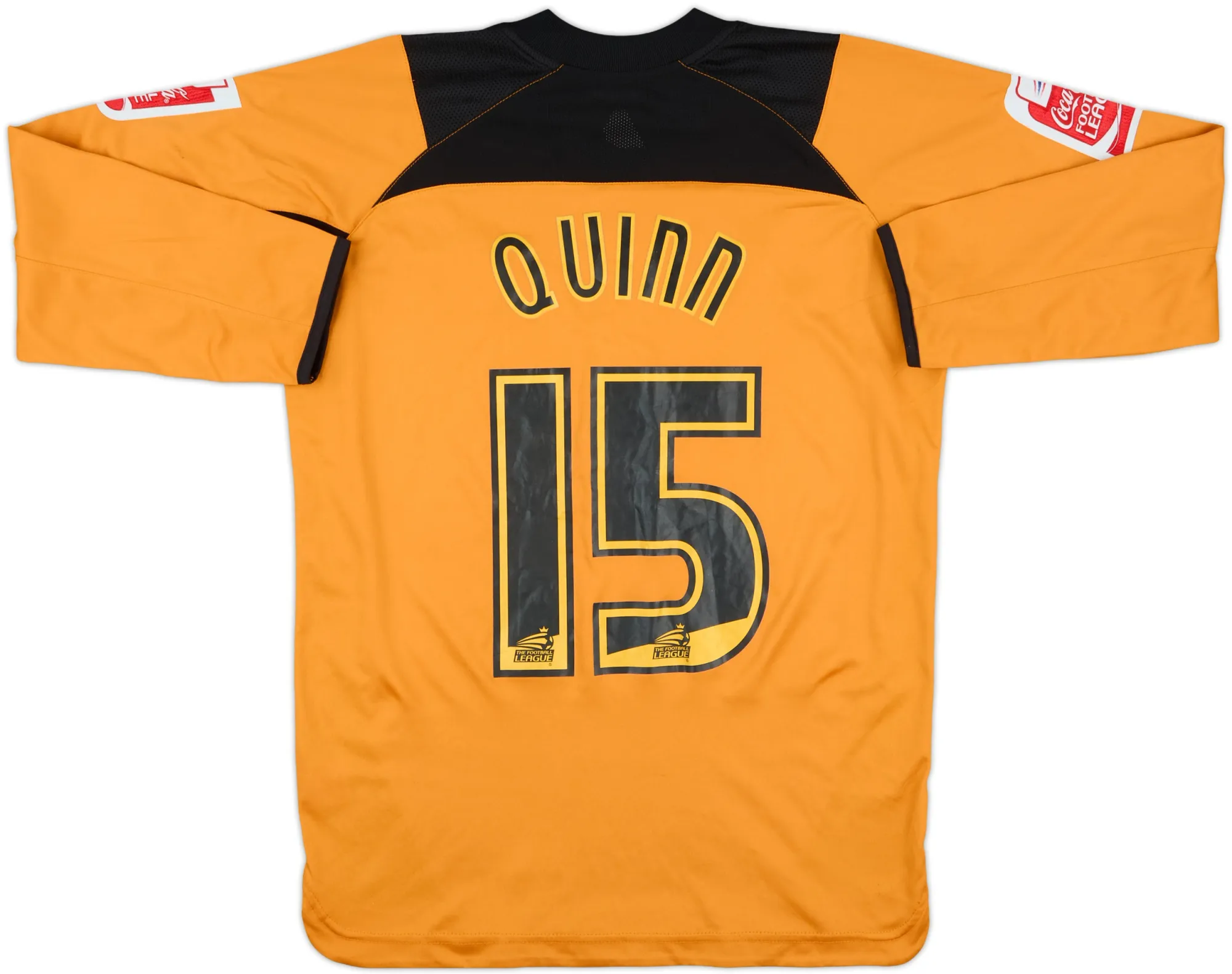 LeCoqSportif Wolverhampton Wanderers Mens LS Home Shirt 2004/06