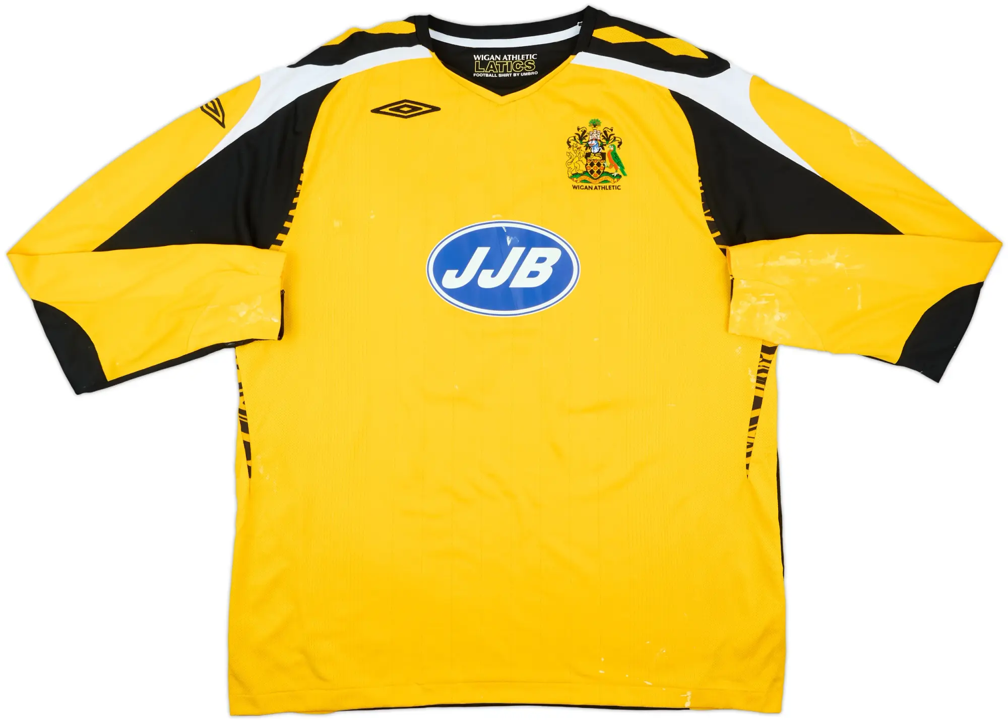 2007-08 Wigan Match Issue GK Shirt #23