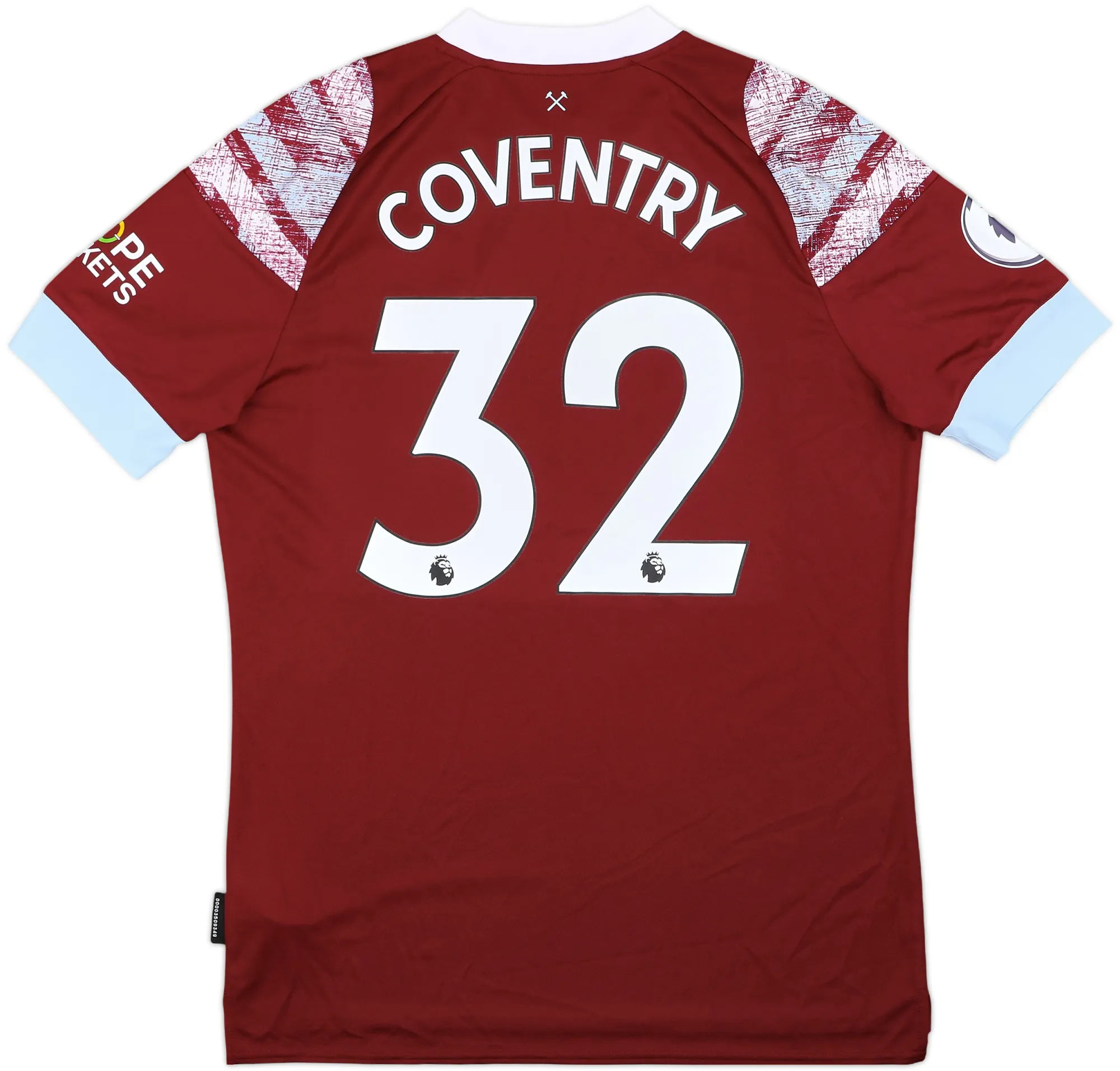 Umbro West Ham United Mens SS Home Shirt 2022/23