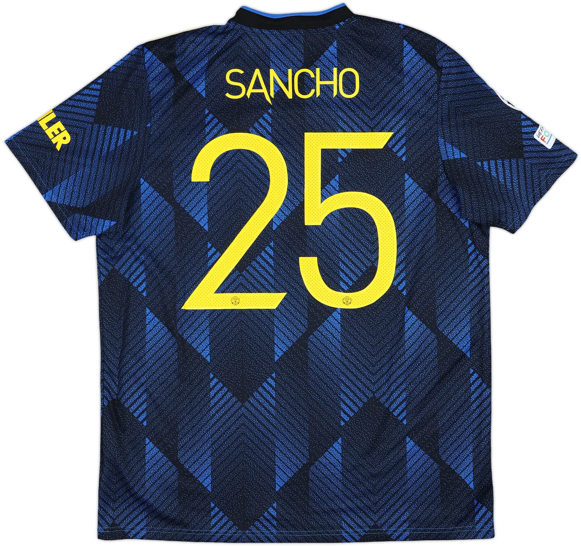2021-22 Manchester United Third Shirt Sancho #25 - 10/10 - (XL)