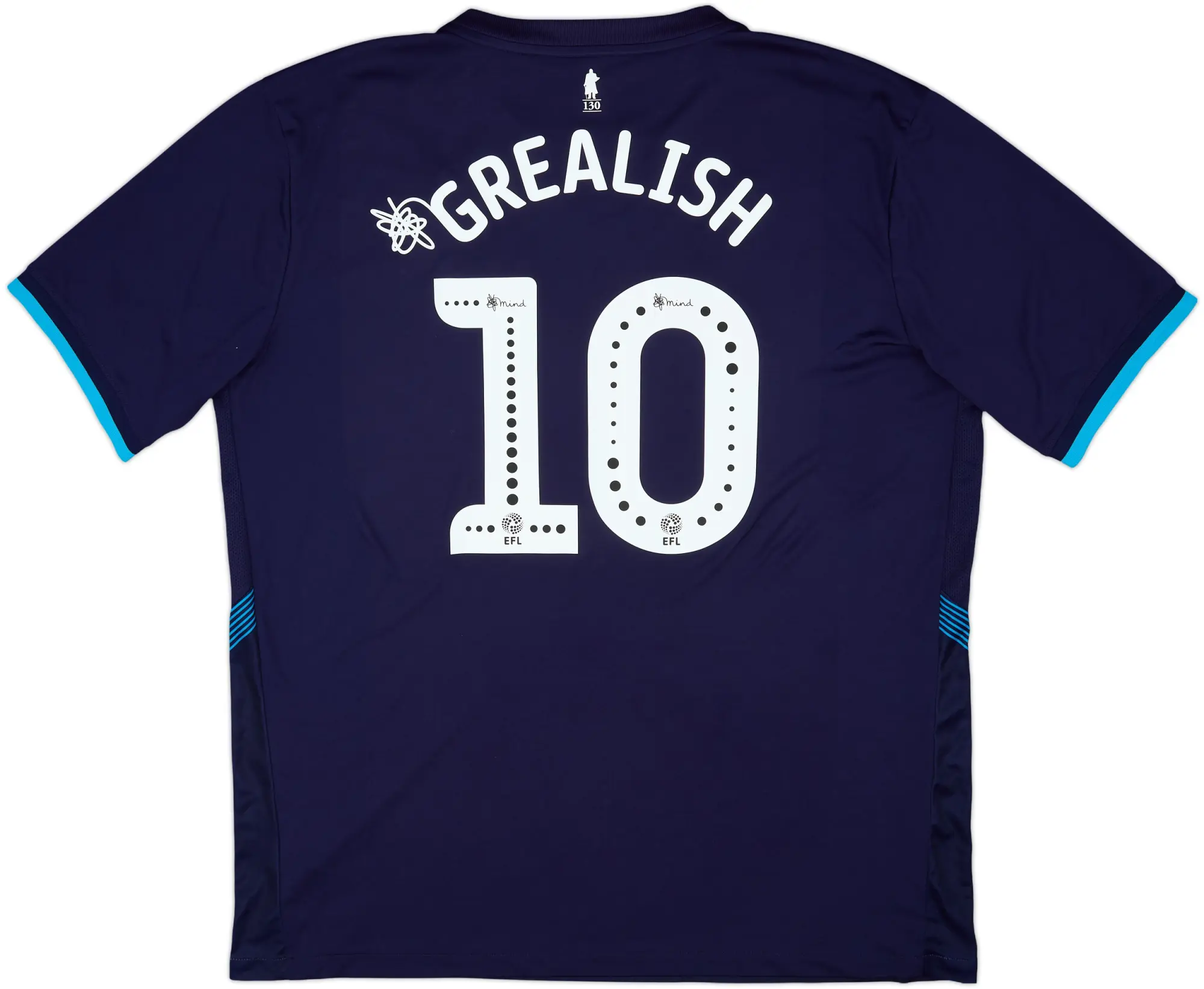 2018-19 Aston Villa Third Shirt Grealish #10 - 8/10 - (XXL)