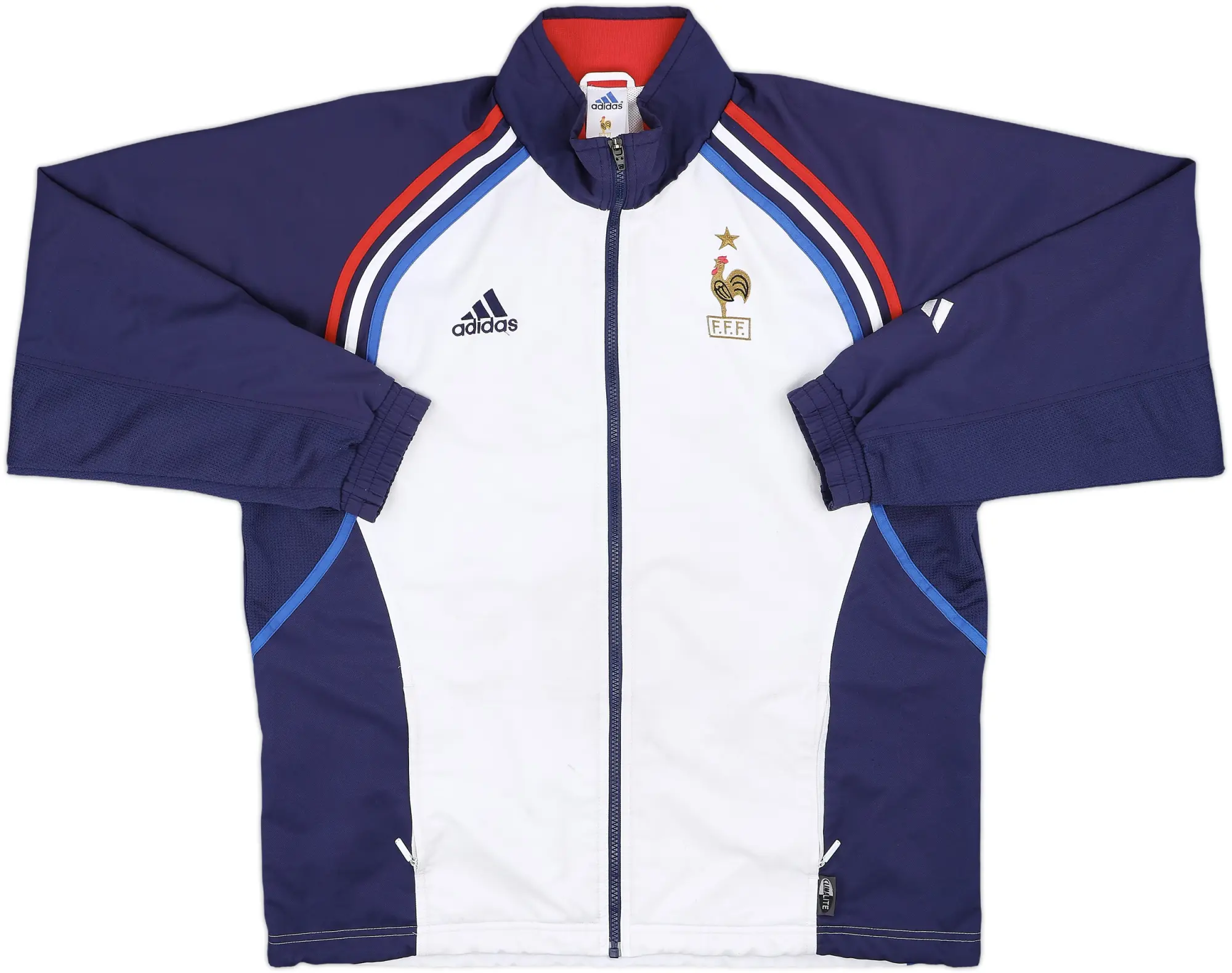 2000-02 France adidas Track Jacket - 6/10 - (L)