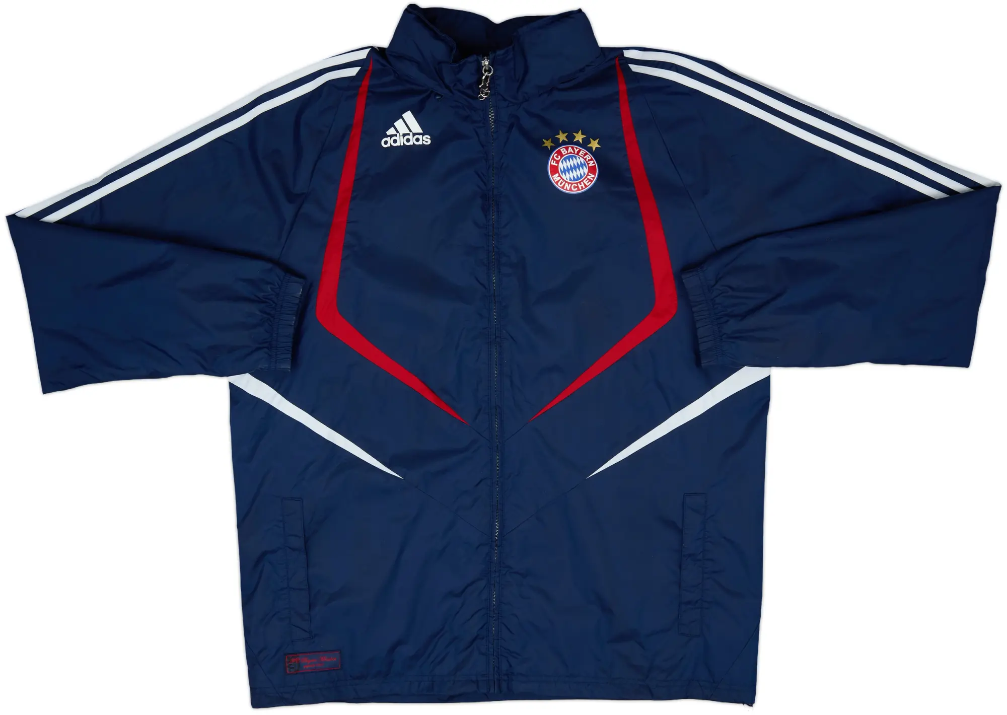 2009-10 Bayern Munich adidas Hooded Rain Jacket - 7/10 - (L)