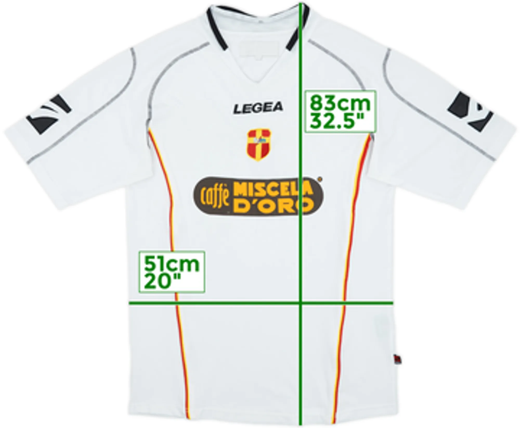 Legea Messina Mens LS Goalkeeper Home Shirt 2005/06