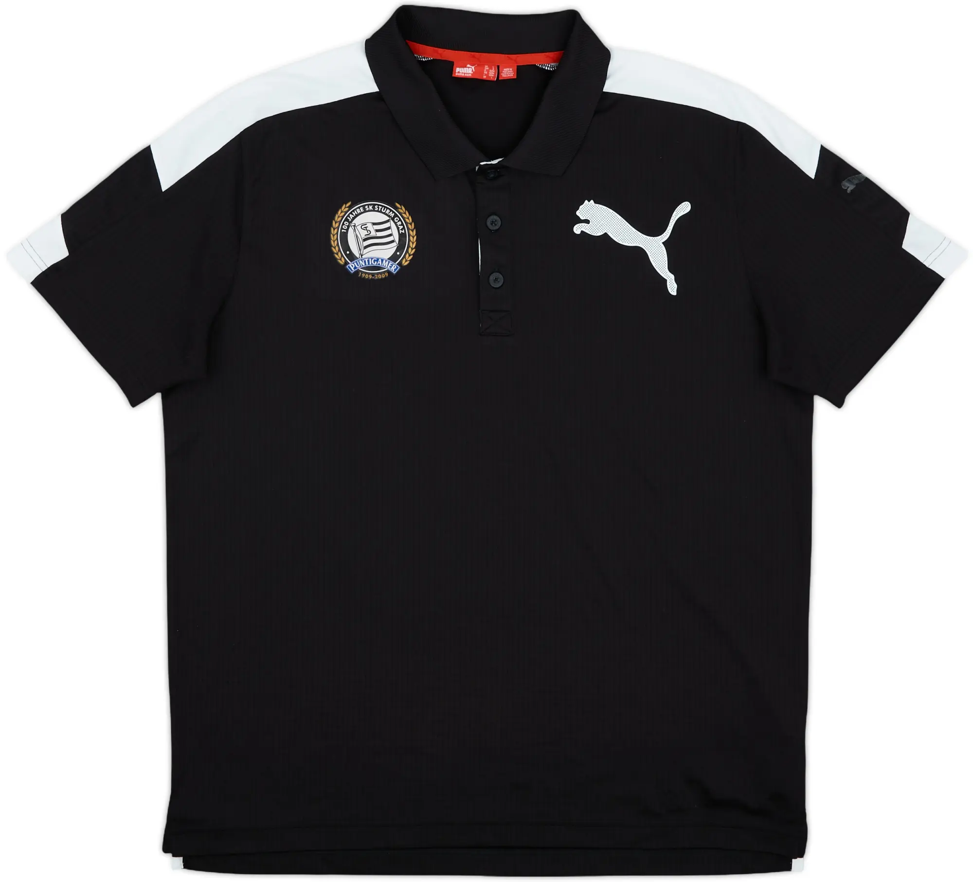 2008-09 Sturm Graz Puma Polo Shirt - 5/10 - (L)