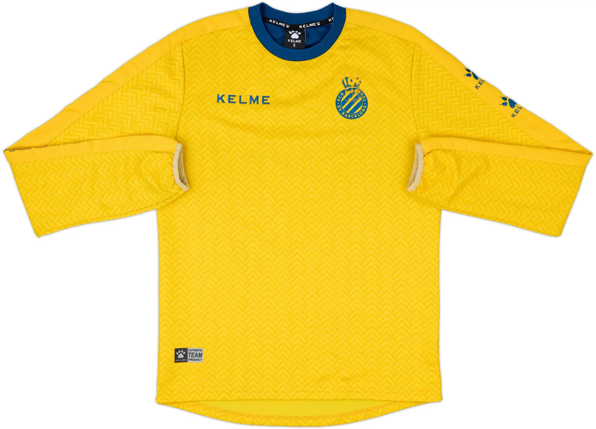 Kelme Espanyol Mens SS Home Shirt 2018/19