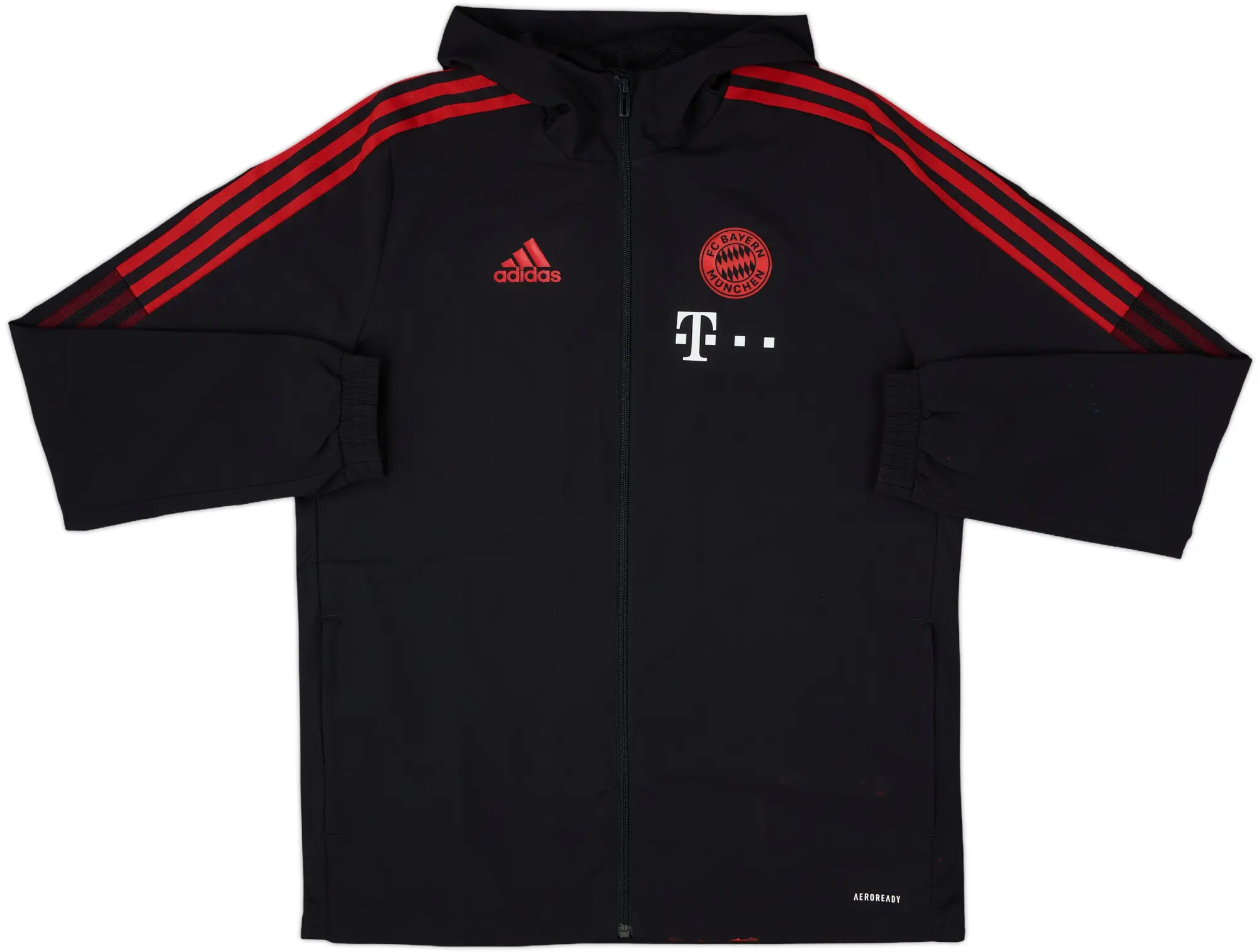 2021-22 Bayern Munich adidas Track Jacket - 7/10 - (XL.Boys)