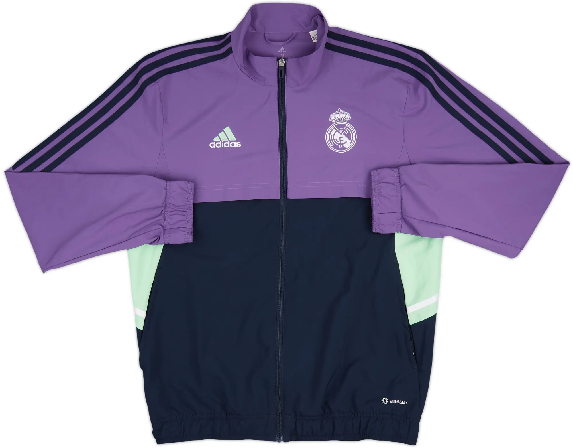 2022-23 Real Madrid adidas Track Jacket - 9/10 - (M)