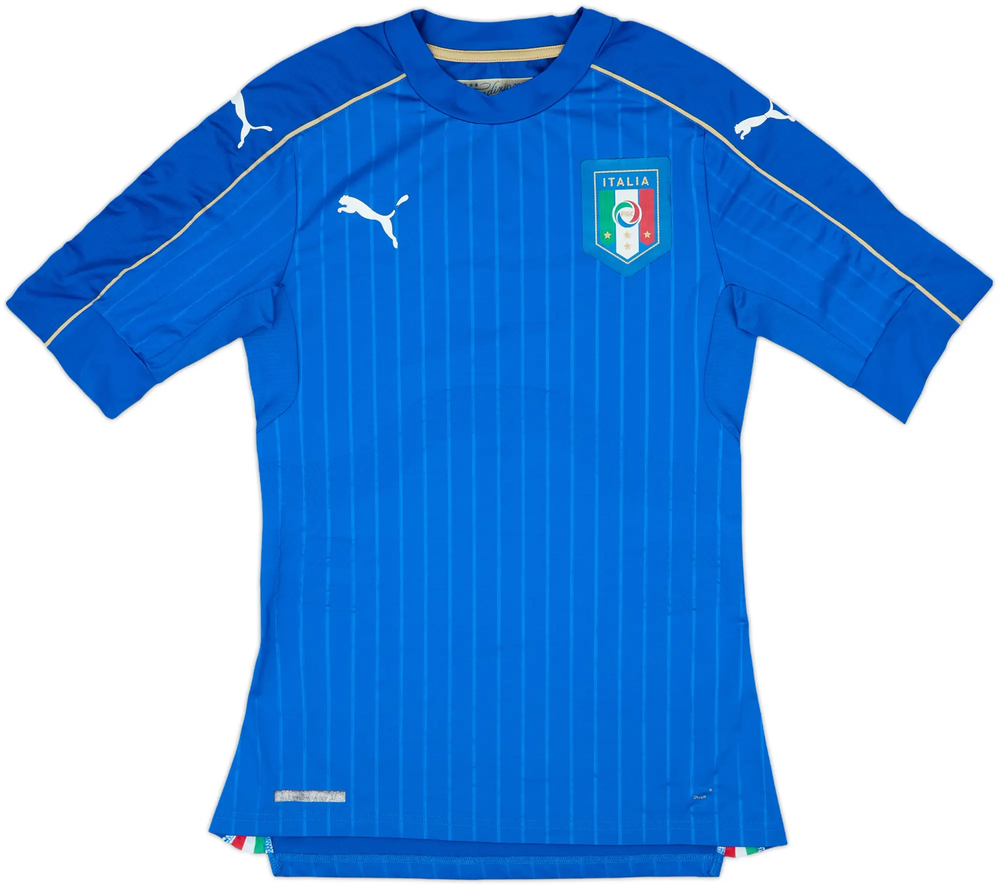 2016-17 Italy Player Issue Home Shirt - 5/10 - (M)